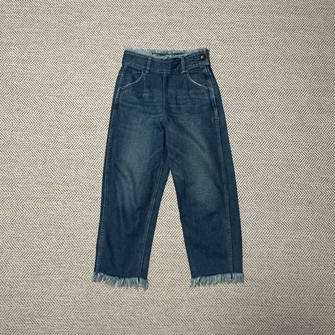 LEE X BEAMS woman denim work pants 상품이미지1