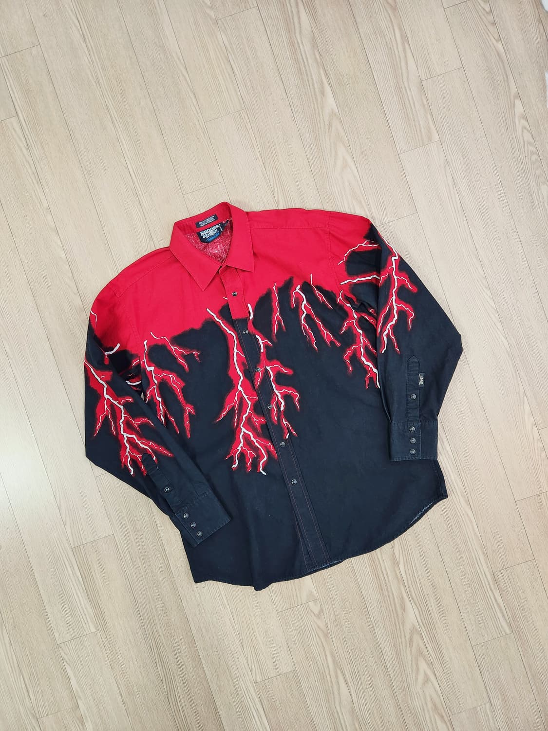 BROOKS DUNN 썬더 디테일 웨스턴 셔츠 상품이미지3