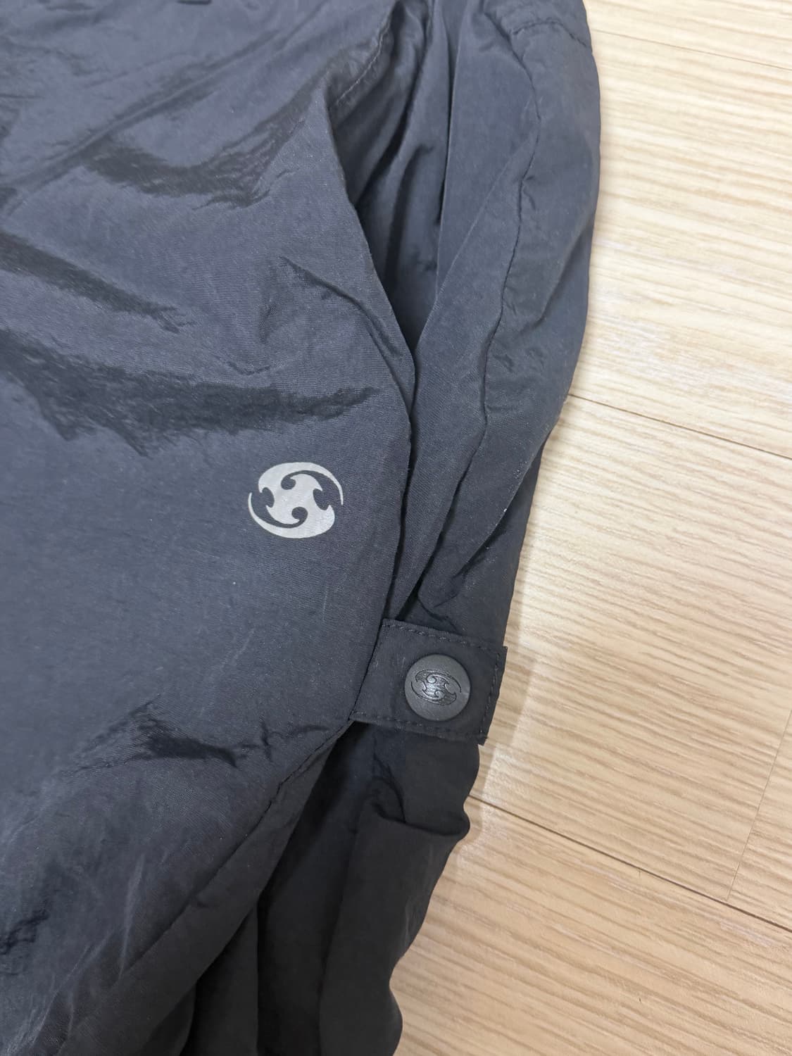 산산기어 사이드 스냅 팬츠 블랙 2 상품이미지1