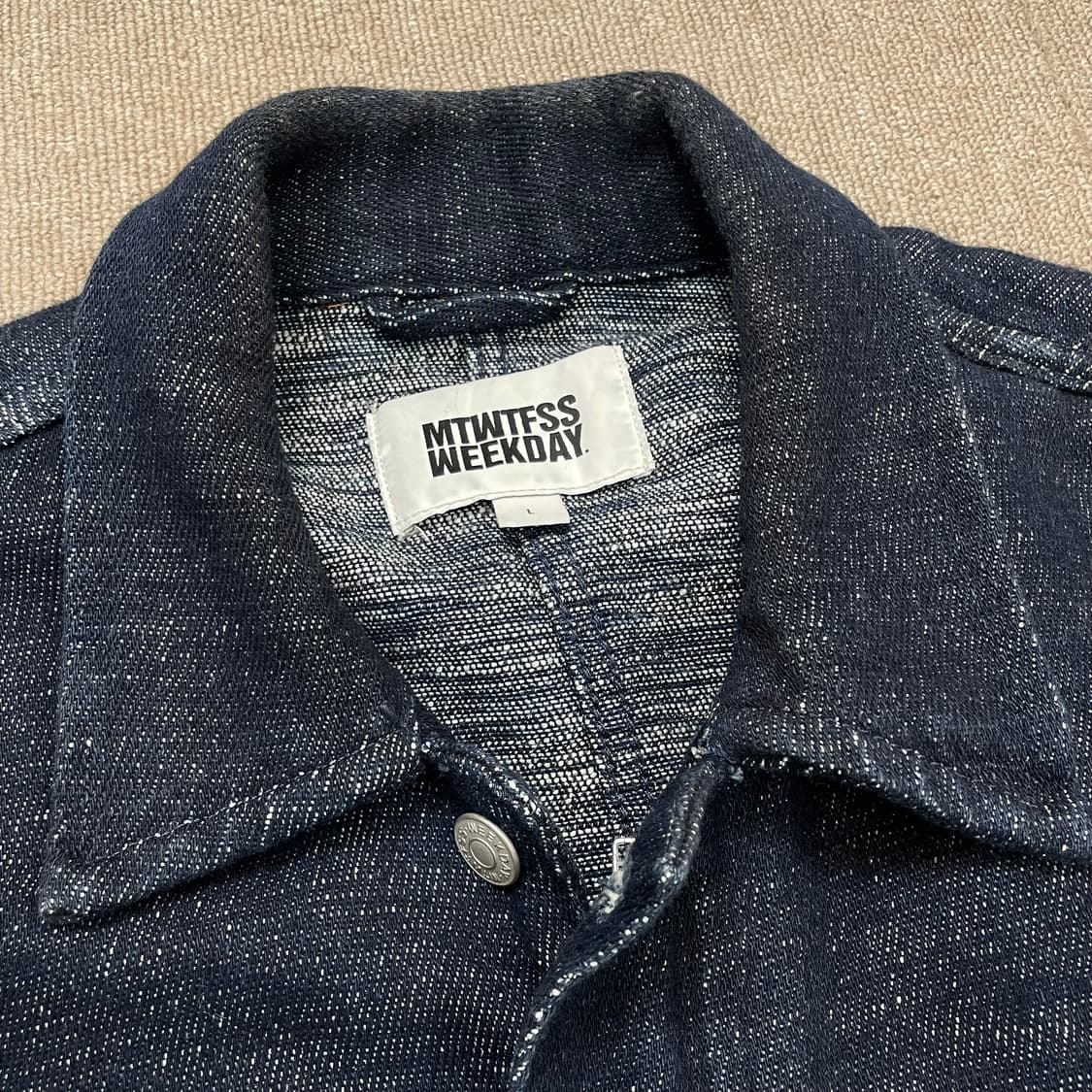 MTWTFSS WEEKDAY 인디고 데님 자켓 L  상품이미지2