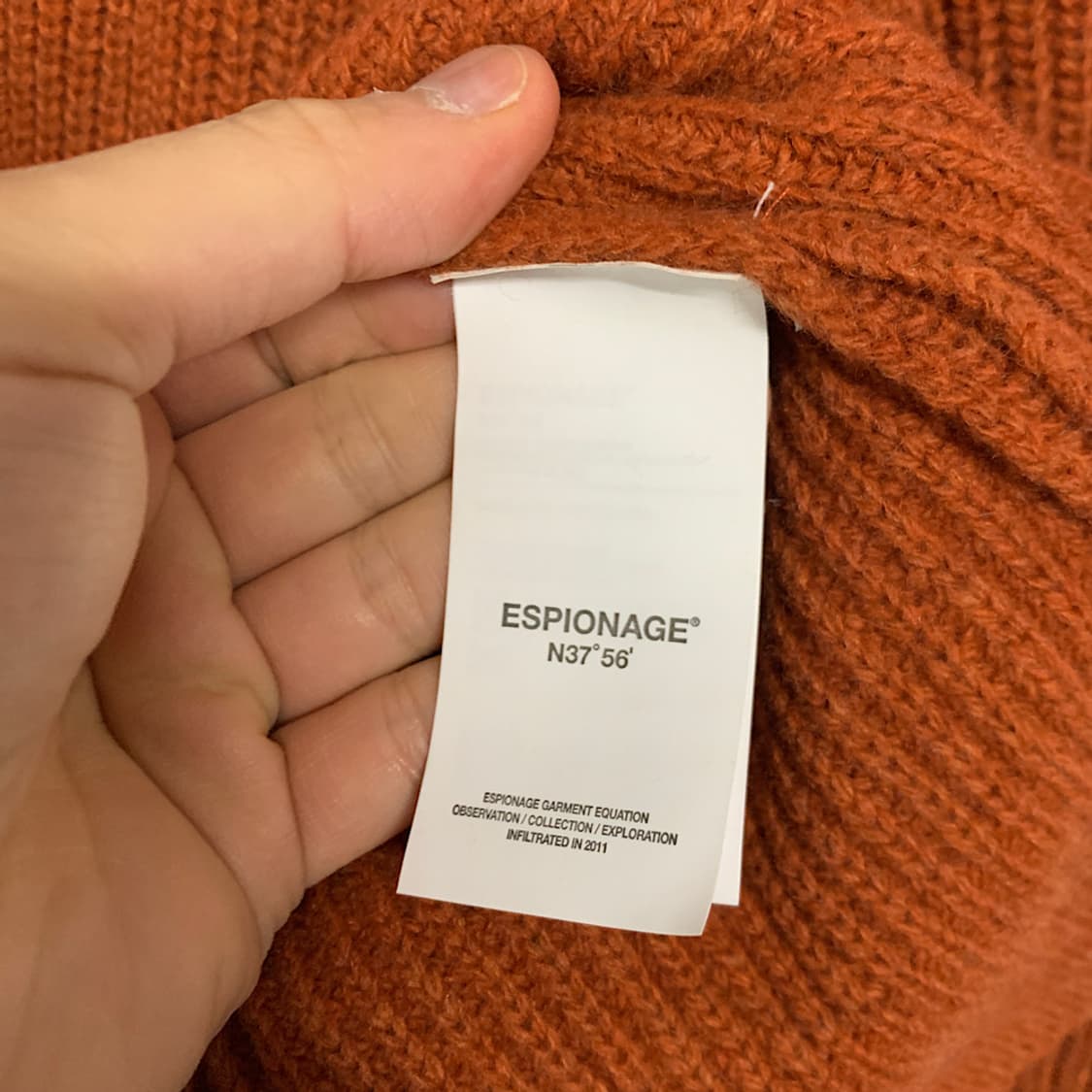 에스피오나지 밀러 니트 L 상품이미지3