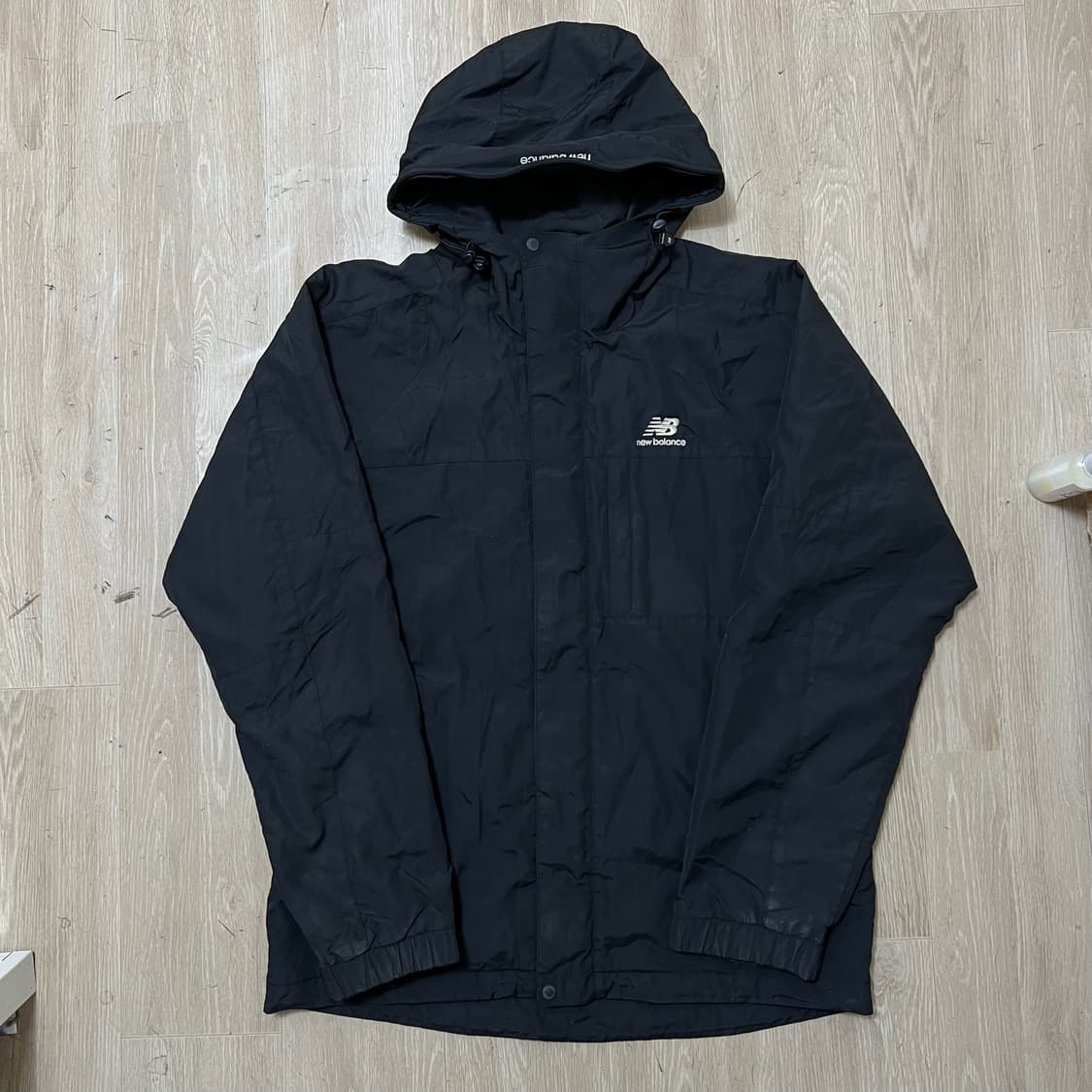 뉴발란스 로고 후드 바람막이 자켓 L/100  상품이미지1