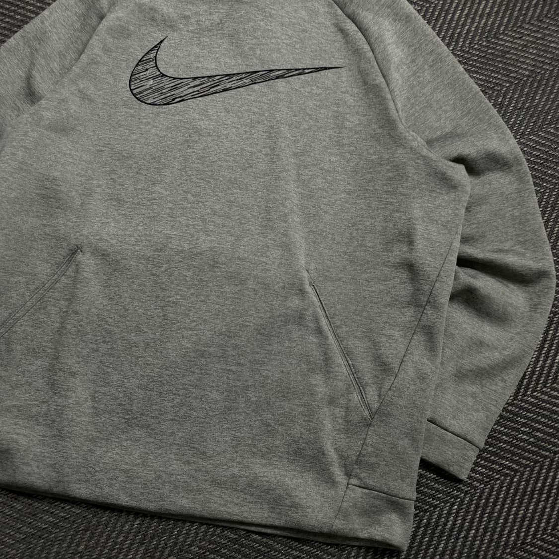 나이키 빅스우시 트레이닝 그레이 후드 티셔츠 y 4545 상품이미지3