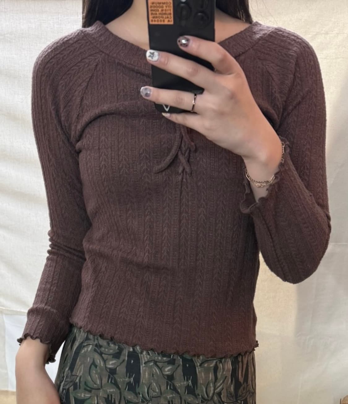 knit pattern tee 상품이미지4