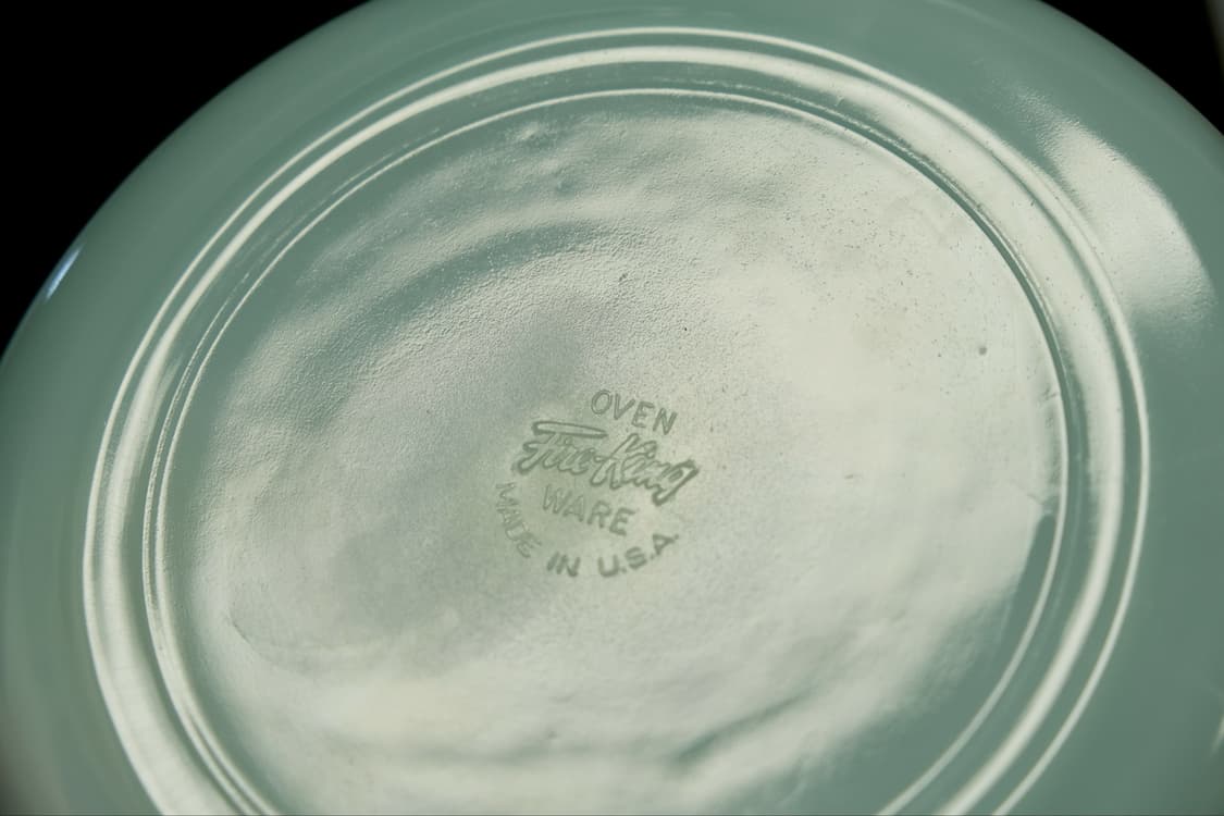 파이어킹 터콰이즈 블루 샐러드 플레이트 2P 상품이미지8