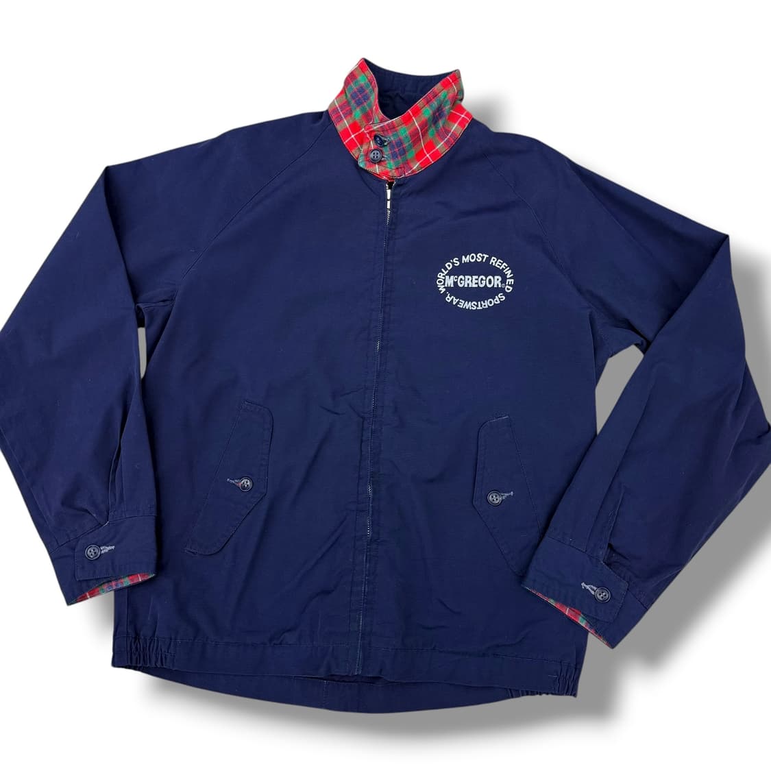 빈티지 맥그리거 네이비 블루종 코튼자켓 상품이미지3