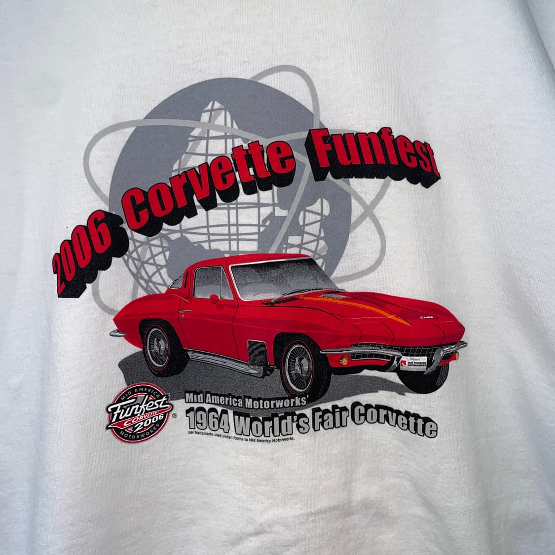 2006 Corvette Funfest T-shirts XL 상품이미지4