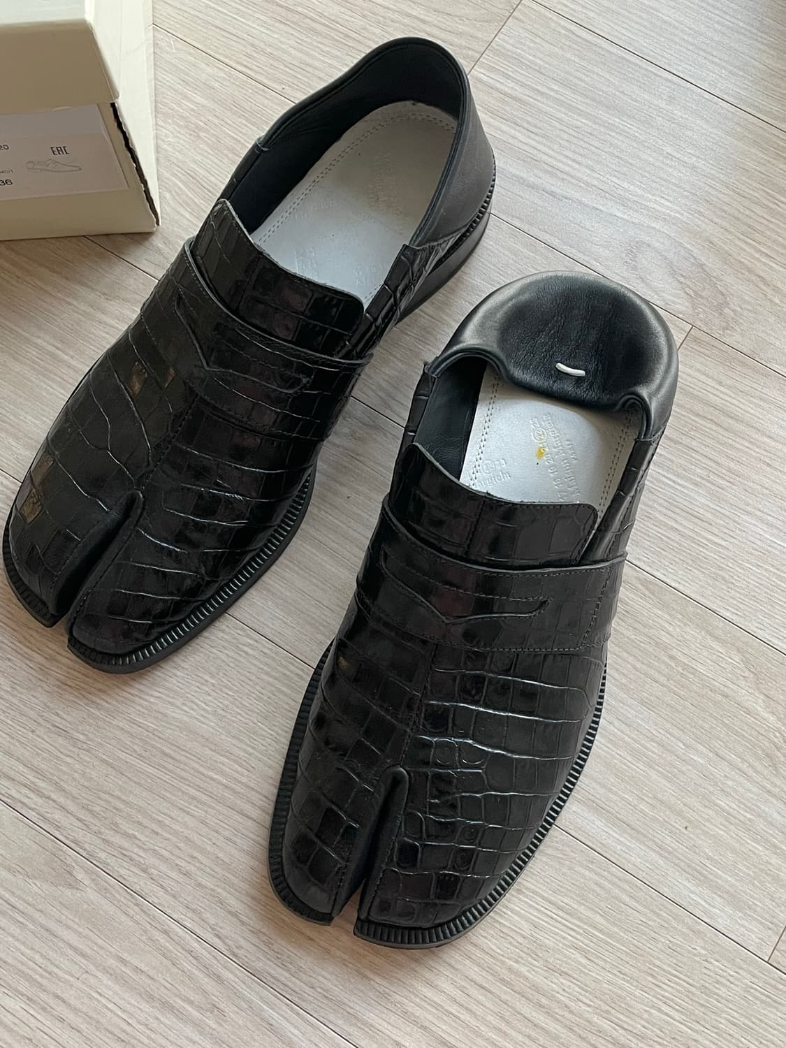 마르지엘라 타비 로퍼 크로커 패턴 36사이즈 상품이미지3