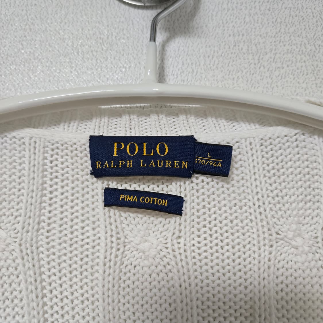 폴로랄프로렌 피마코튼 브이넥 니트 / 여성 니트/ 여자 니트 상품이미지3