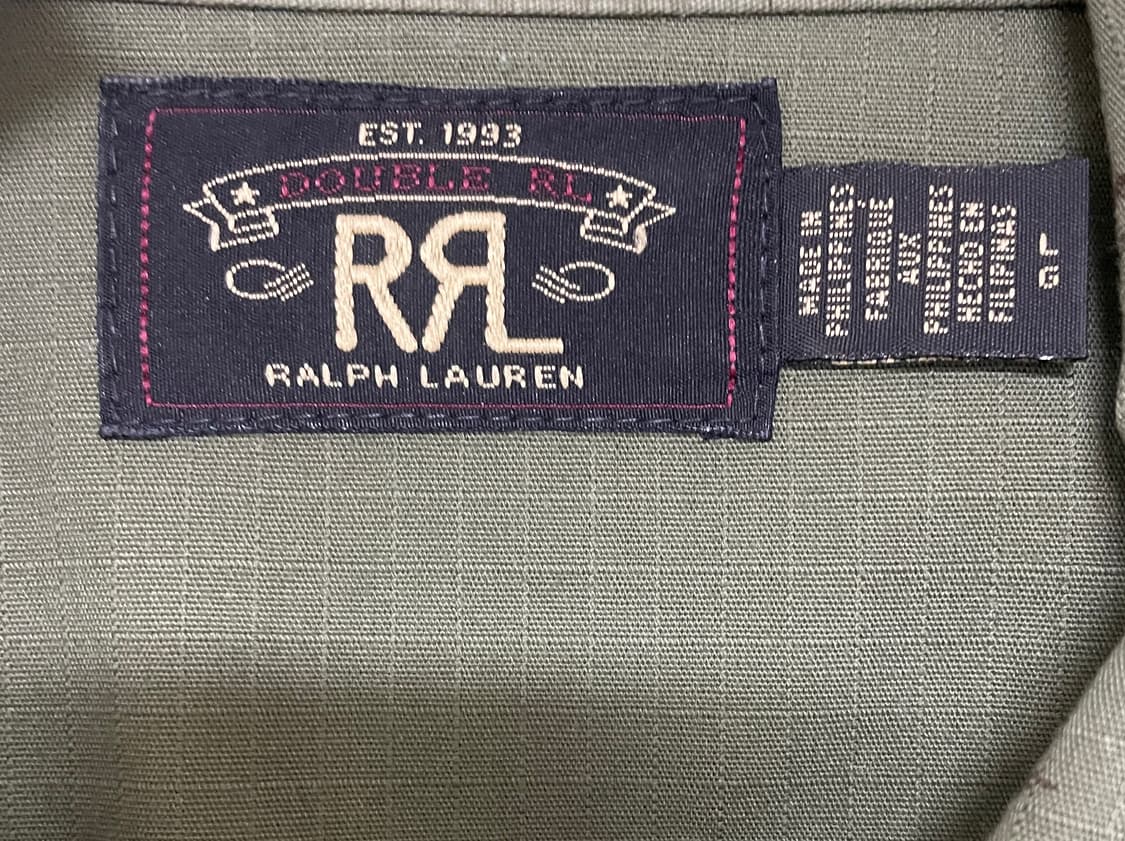 RRL Evanston Ripstop Camp Shirt / L 상품이미지3
