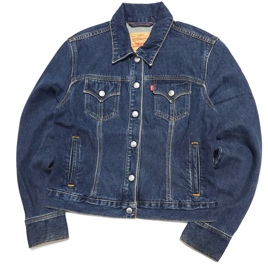 리바이스 우먼 00s Y2K 데님 트러커 자켓 상품이미지2