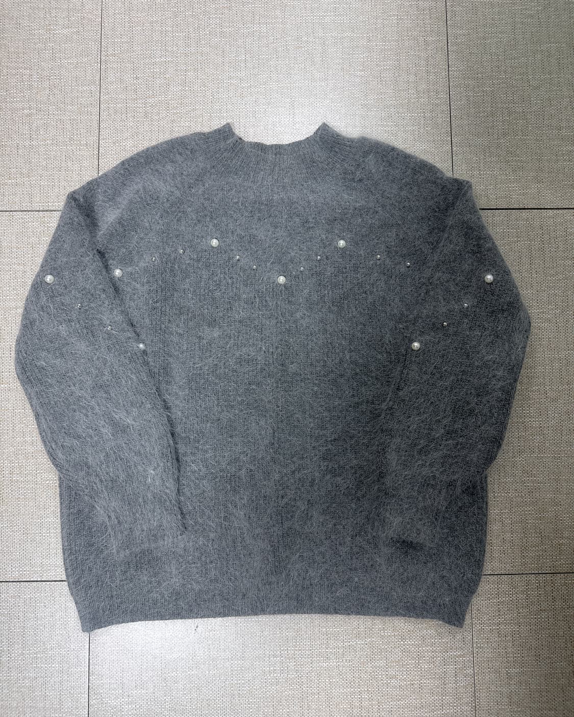 SI 앙고라 진주 니트 (90) 상품이미지1