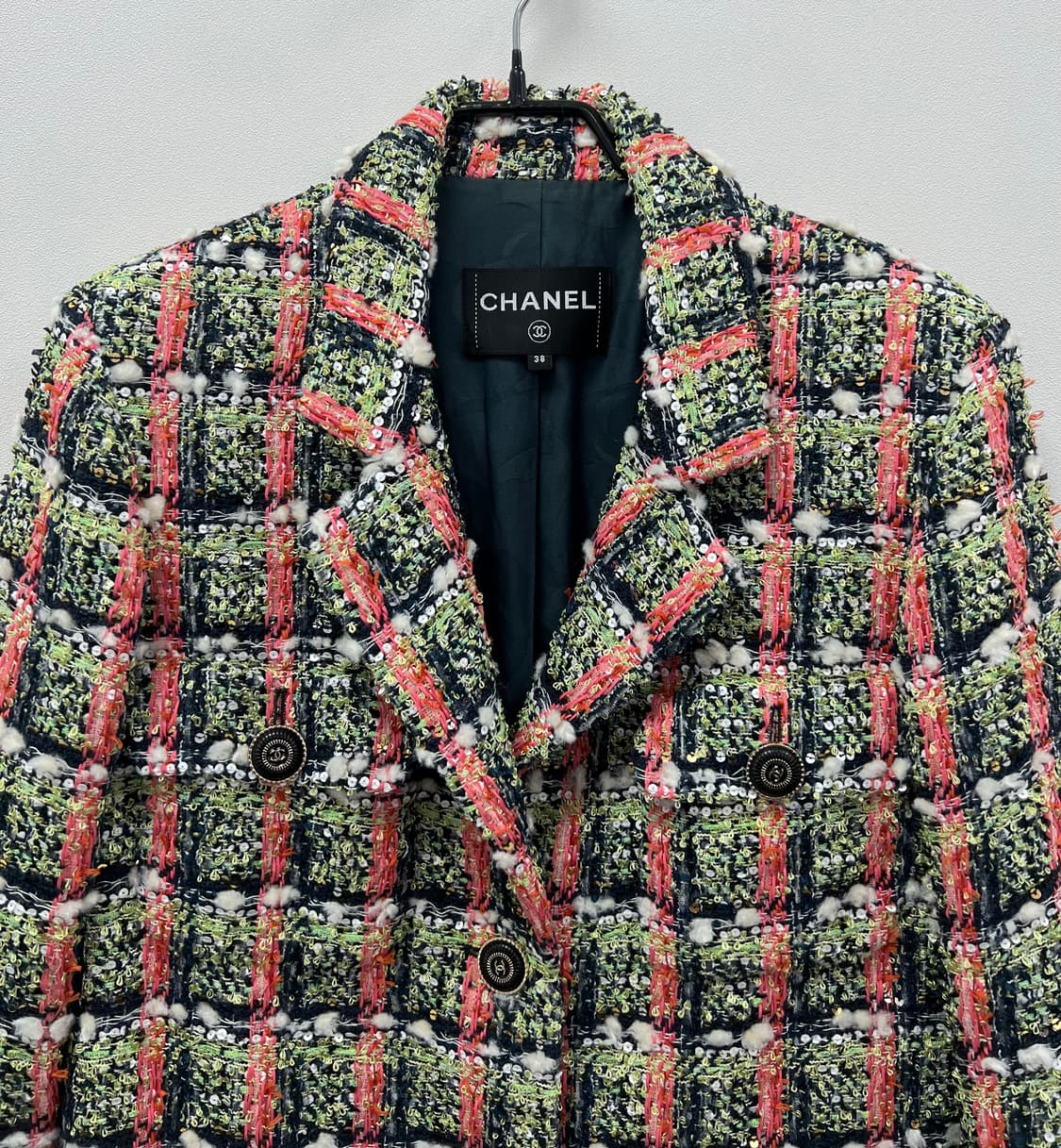 샤넬 트위드 자켓(정품) 상품이미지2