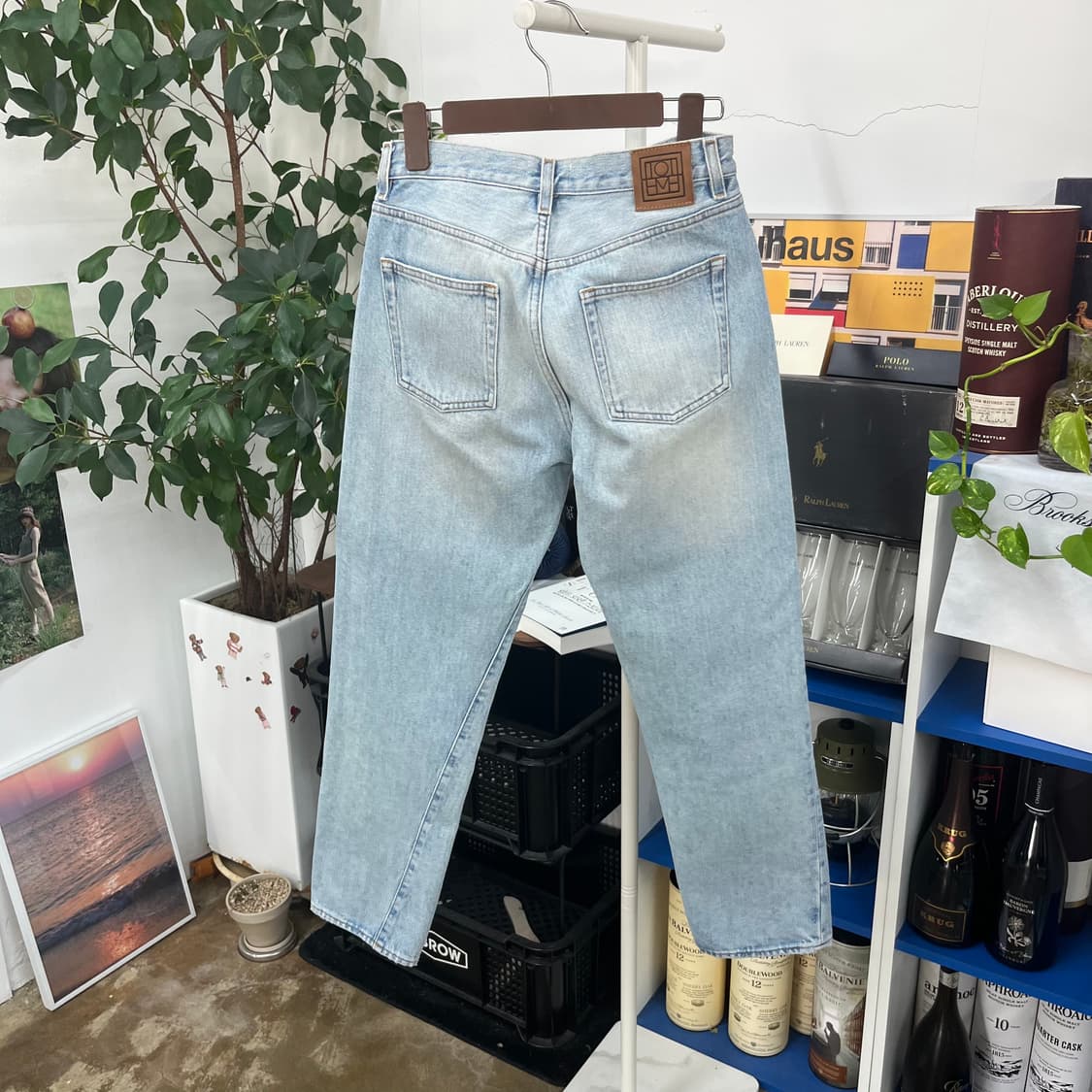 토템 트위스트 데님 팬츠 25 상품이미지4