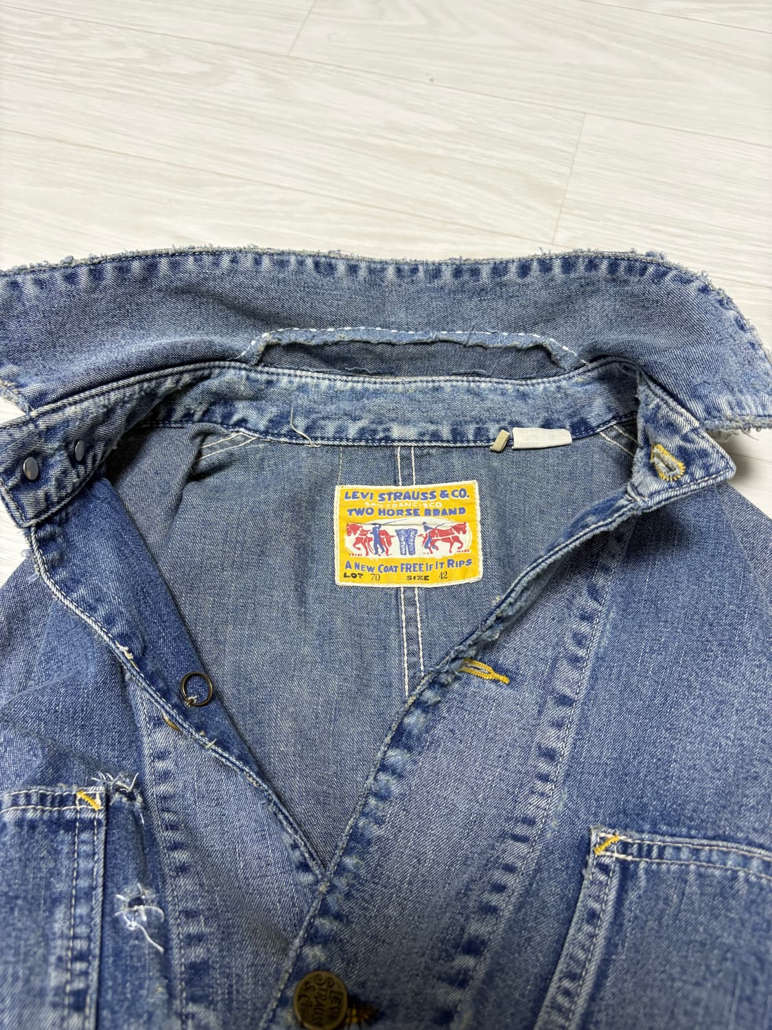 LVC 패치워크 LOT70 색코트 상품이미지2