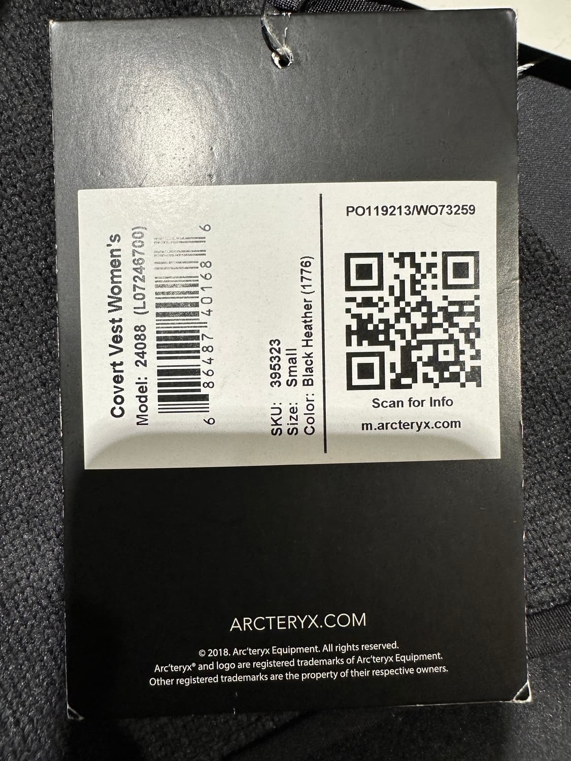 아크테릭스 우먼즈 커버트 베스트 상품이미지9