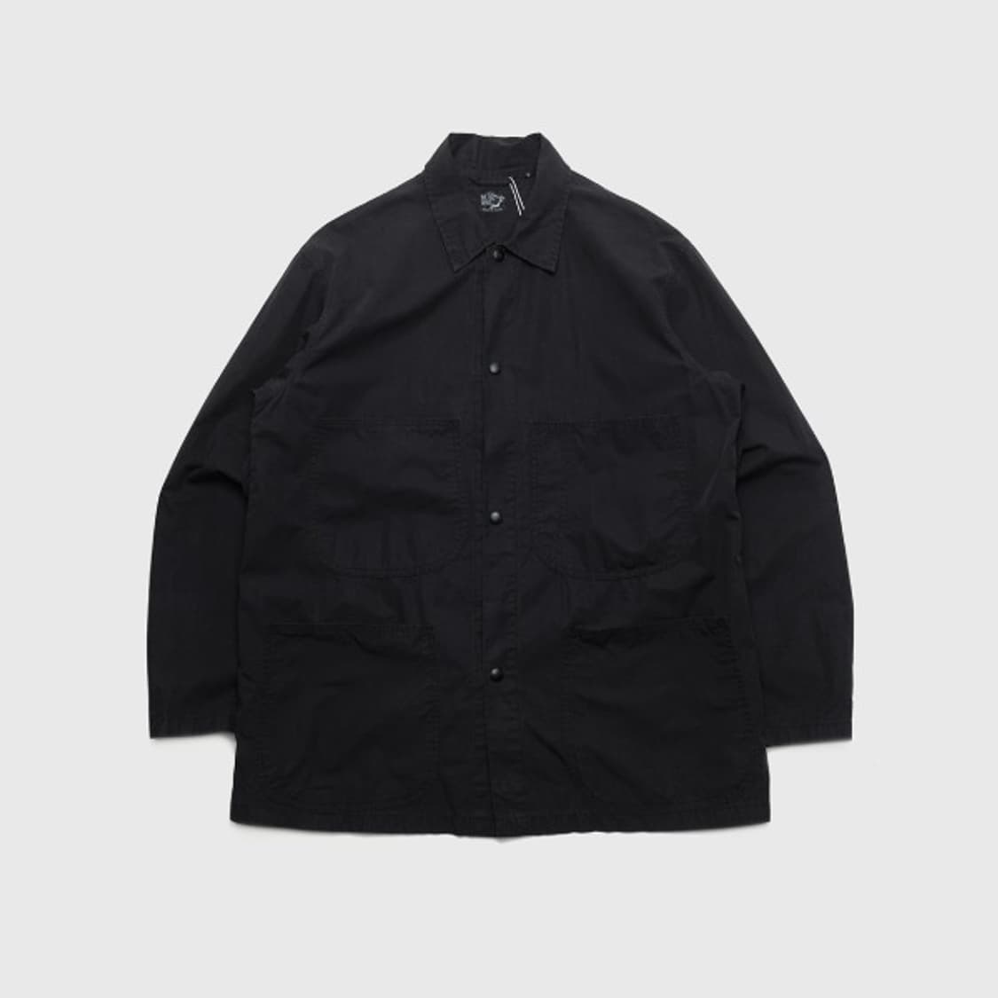 x IMA:ZINE 仲津3 black snap coverall 상품이미지1