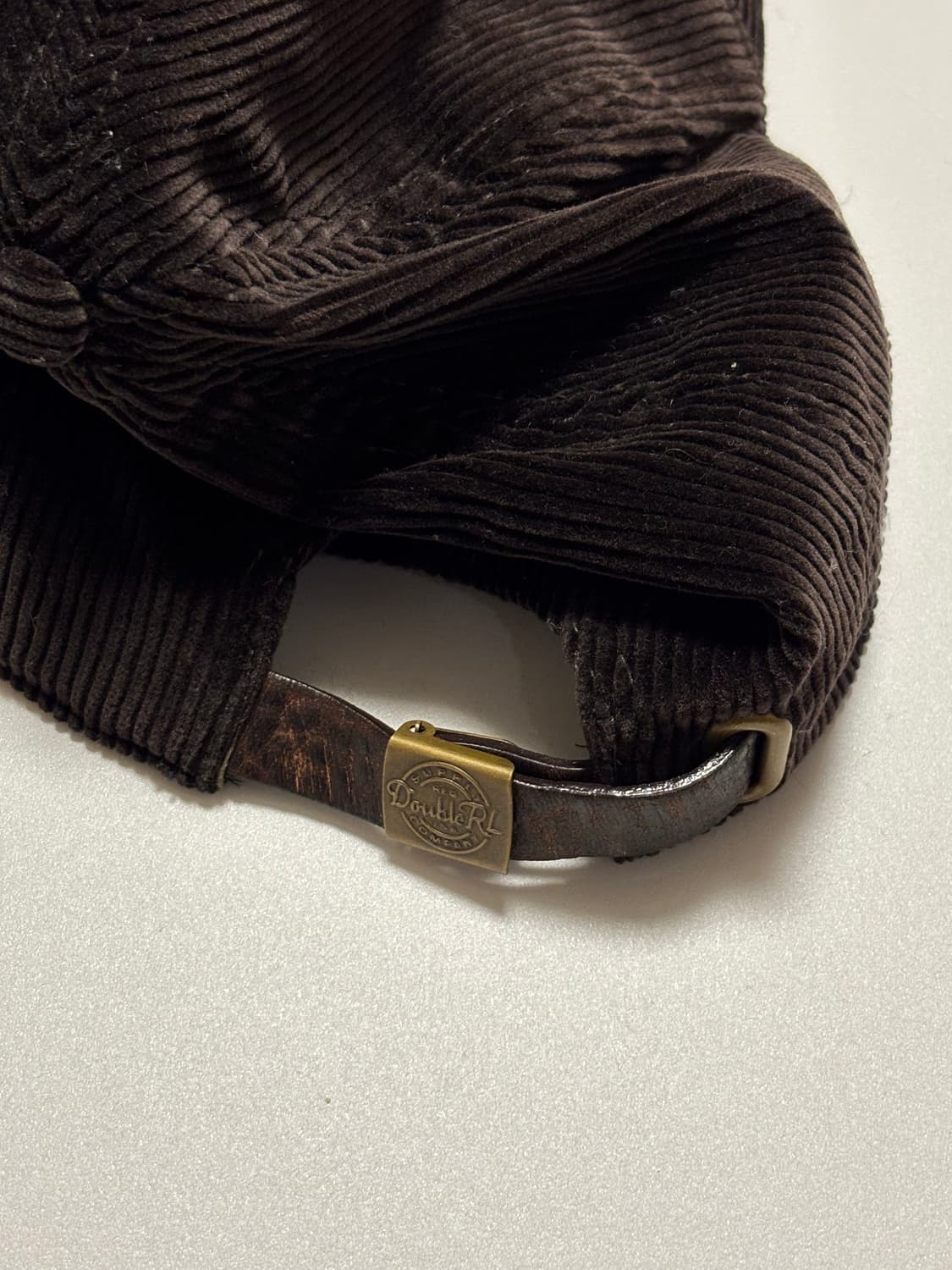 더블알엘 코듀로이 볼캡(브라운) 상품이미지4