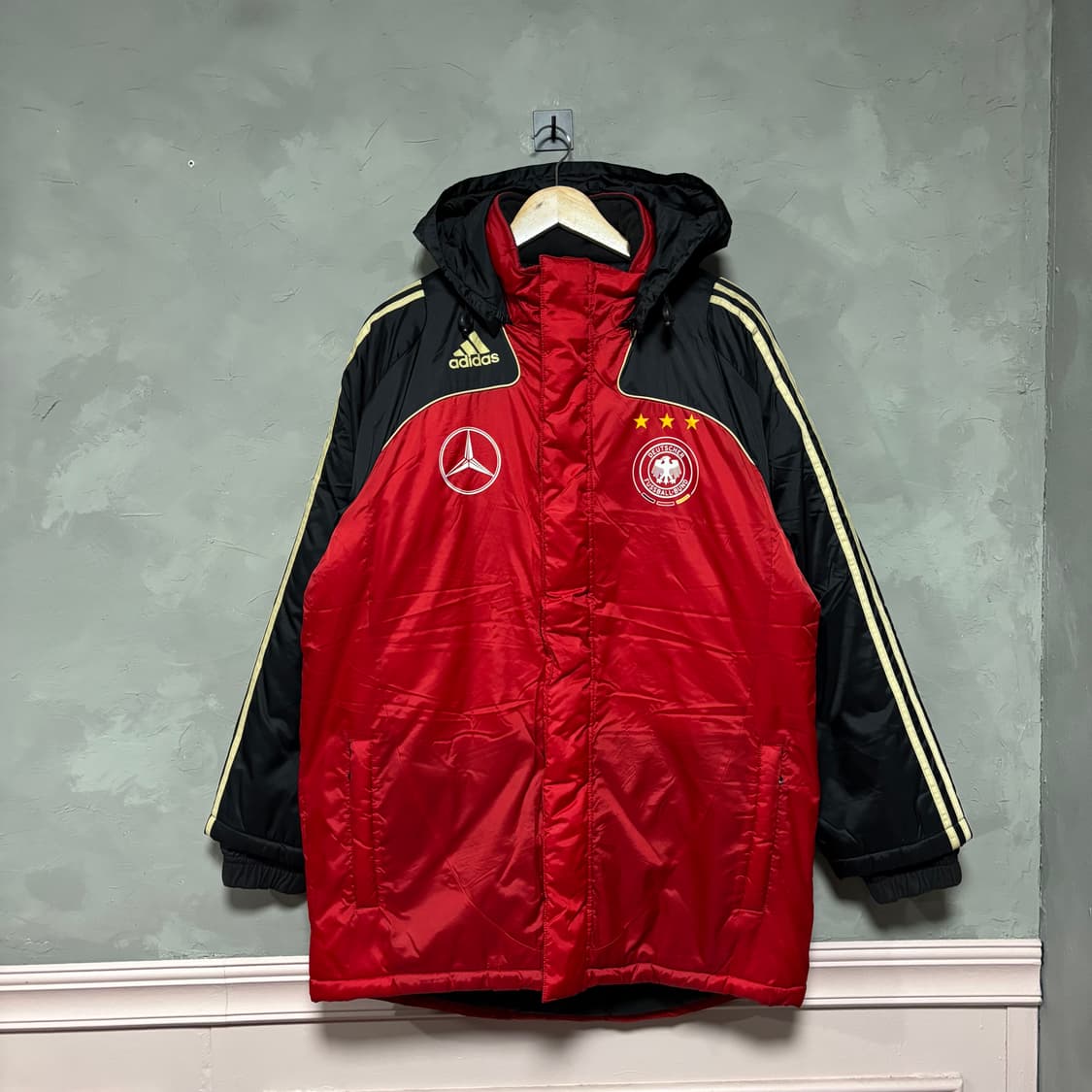 아디다스 독일 벤츠 패딩 파카 상품이미지1