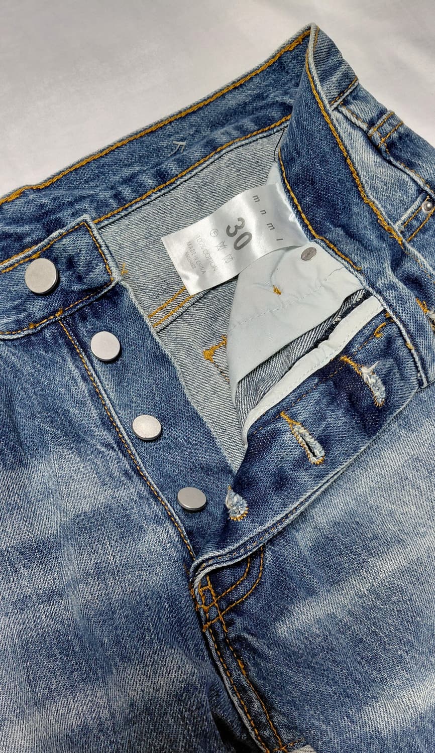 [size 30/새상품] mnml B119 Flare 데님 팬츠 상품이미지1