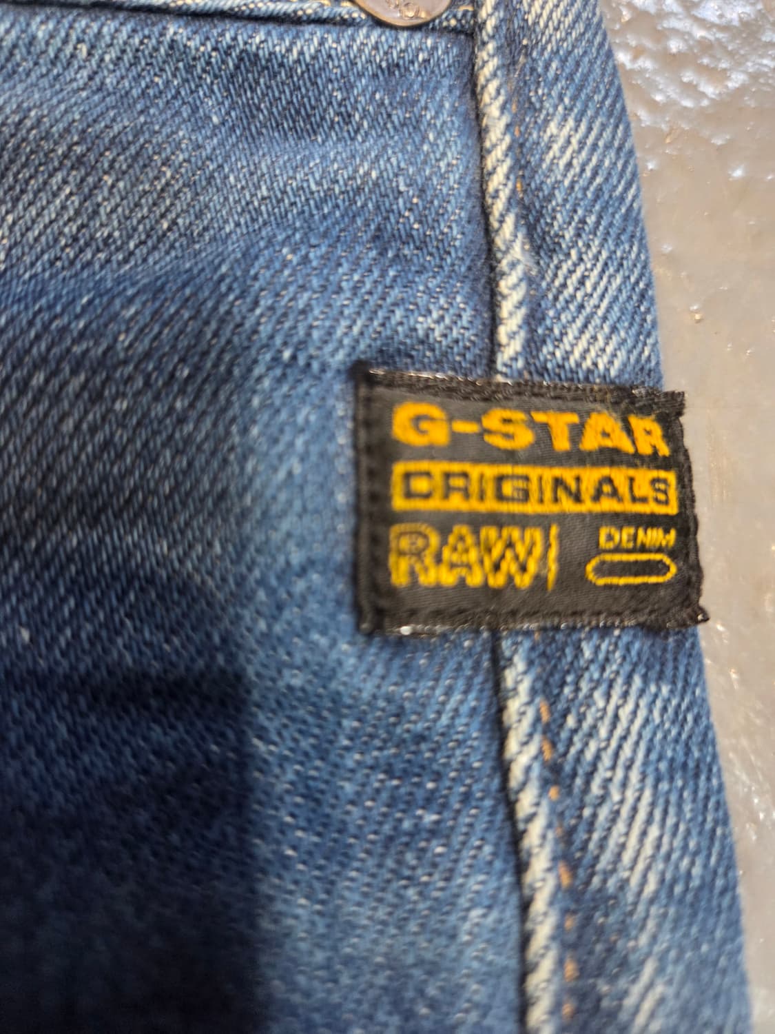 G-STAR RAW  3301 스트레이트 핏 블루 워싱(w33/L32) 상품이미지5