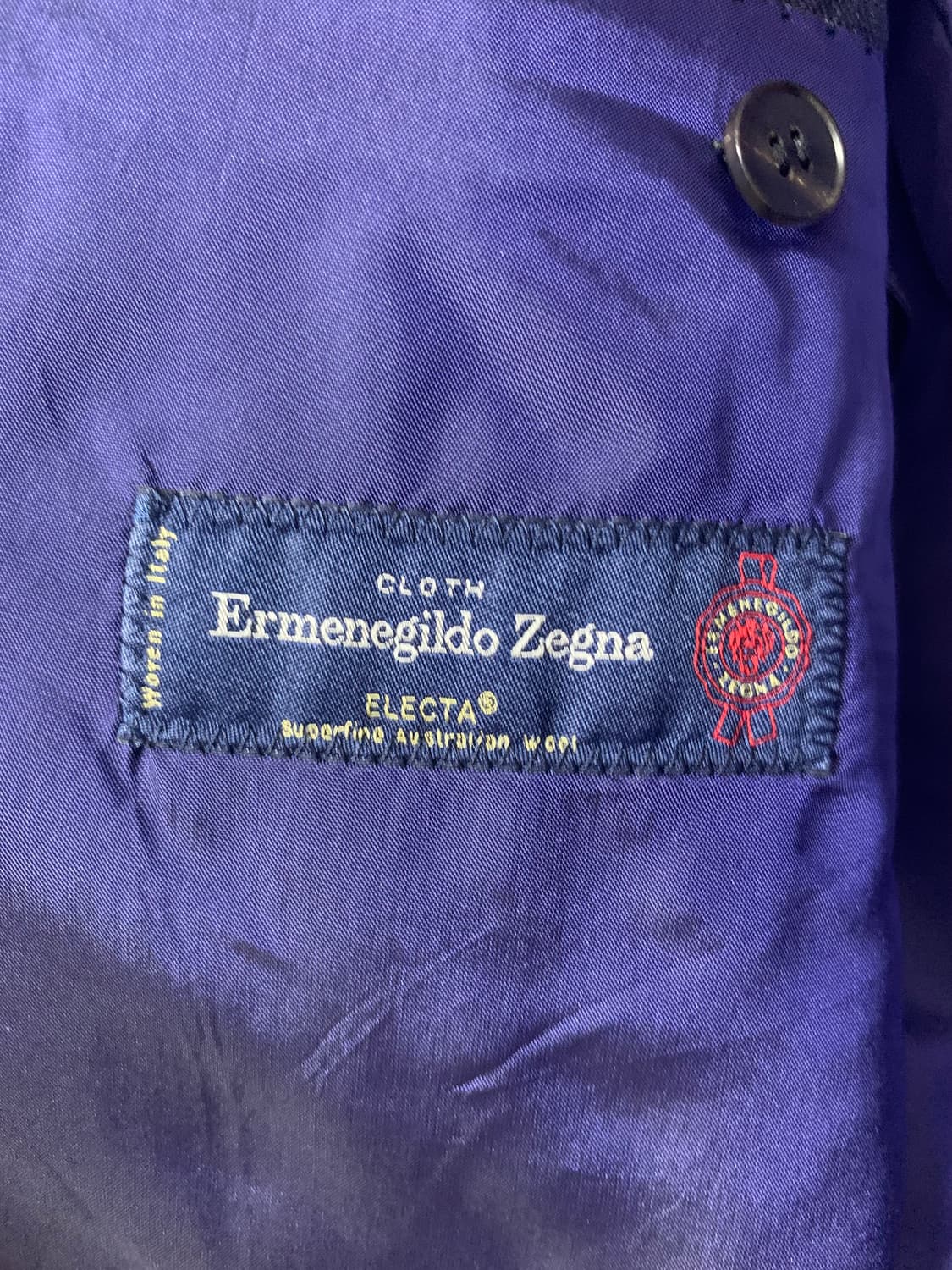 [제냐원단/링자켓 메이드] 블루에 그리지오 블레이저 상품이미지5