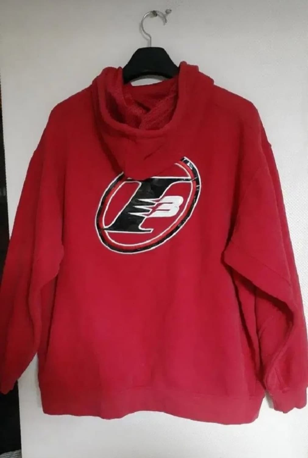 리복 올드스쿨 빈티지 엘런 아이버슨 기모 후드 레드 100 상품이미지2