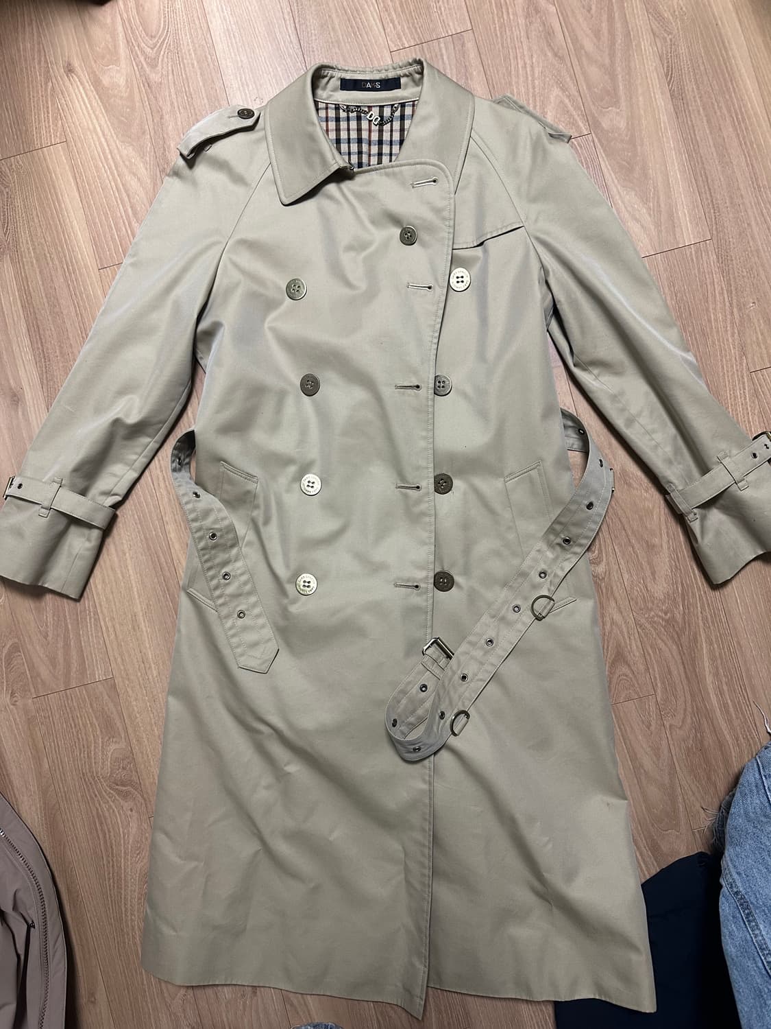 닥스 여성 트렌치 코트 베이지 상품이미지1