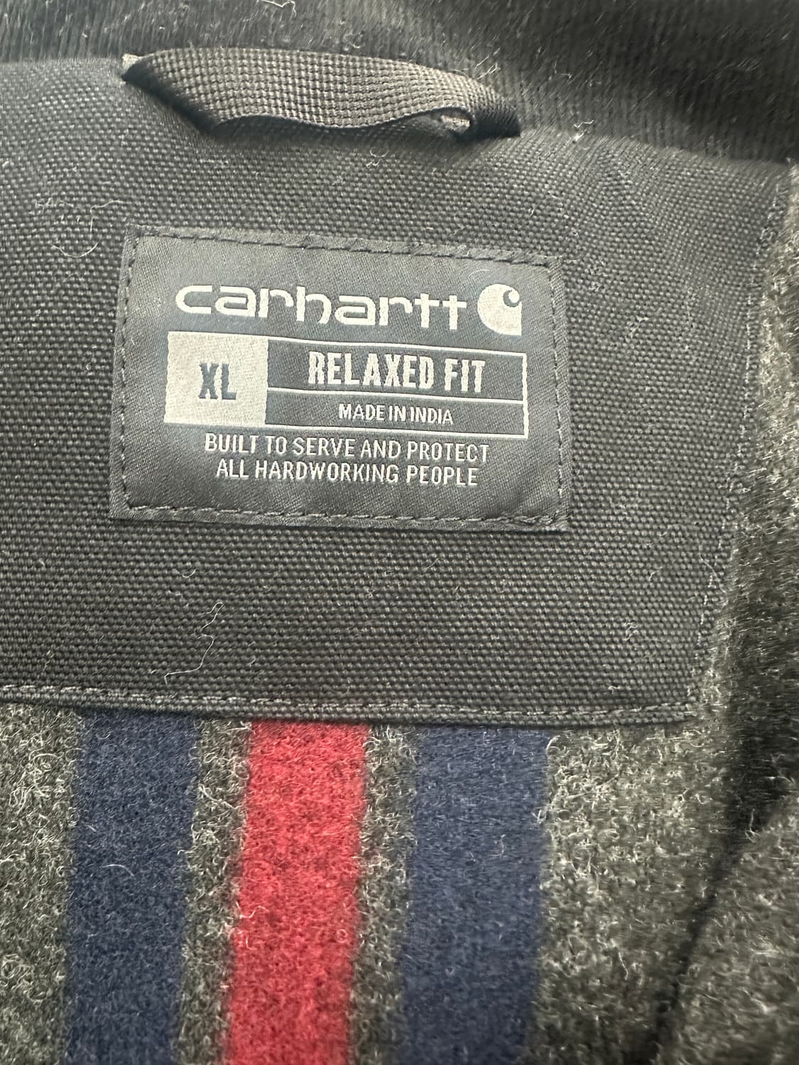 칼하트 디트로이트 자켓 103828 블랙 XL 상품이미지2