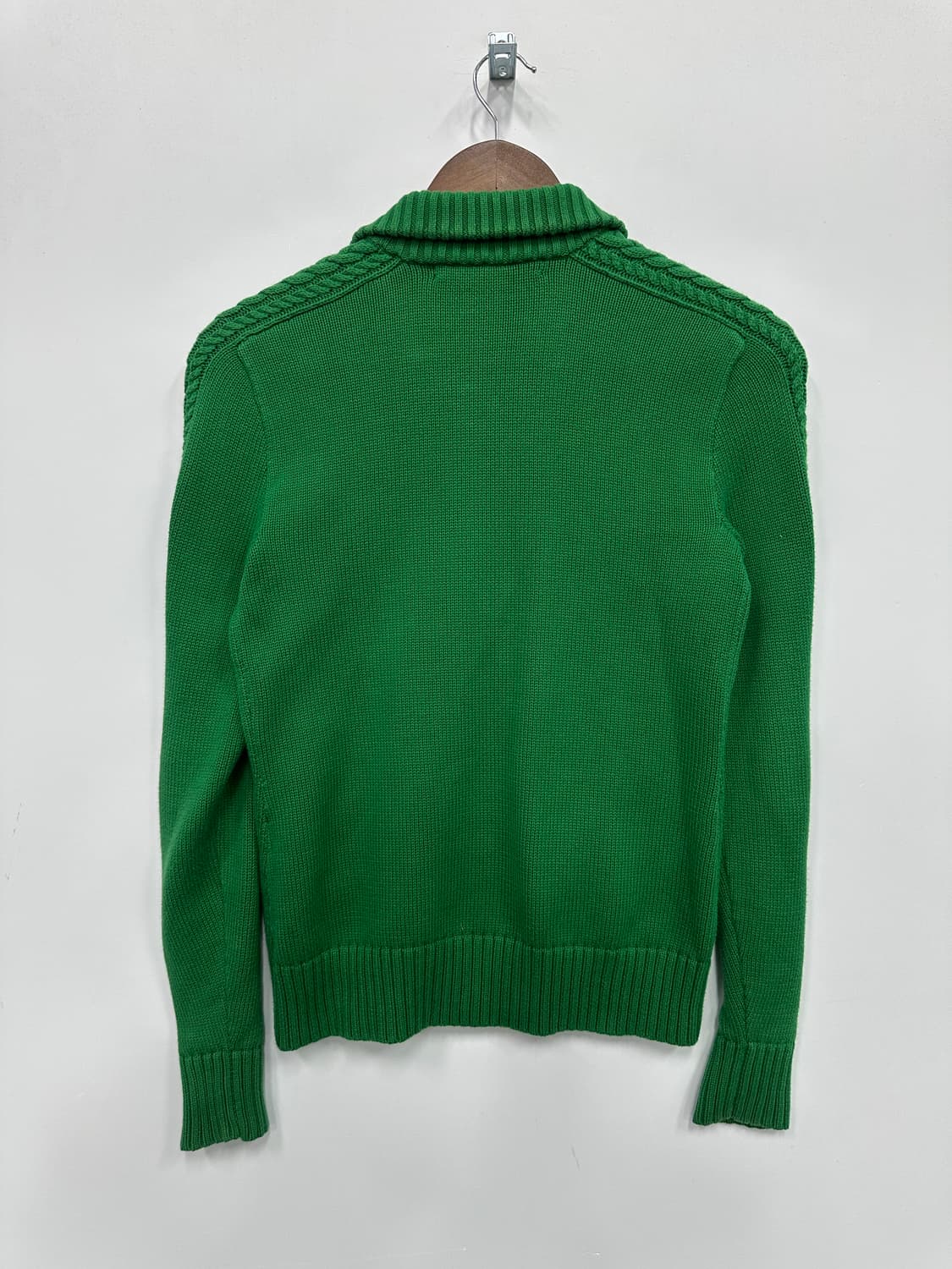 폴로 그린 니트 집업  상품이미지6