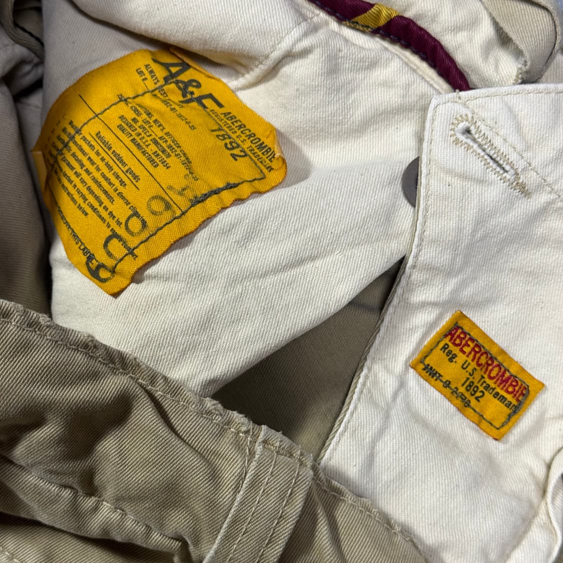 아베크롬비 일자 와이드 코튼 팬츠 32 상품이미지6