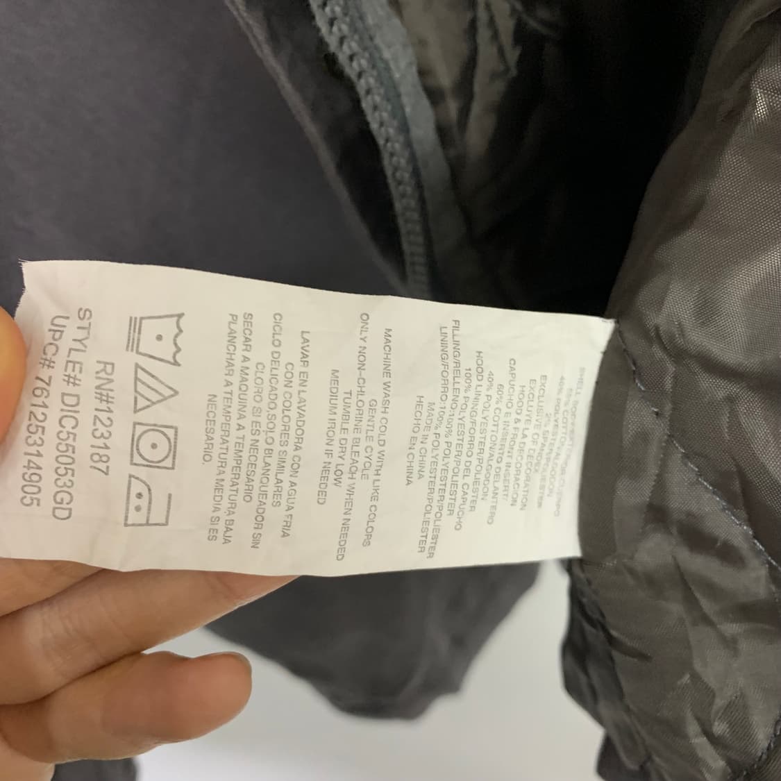 디키즈 후드 워크 자켓 차콜 그레이 빈티지 남녀공용 집업 M 상품이미지7