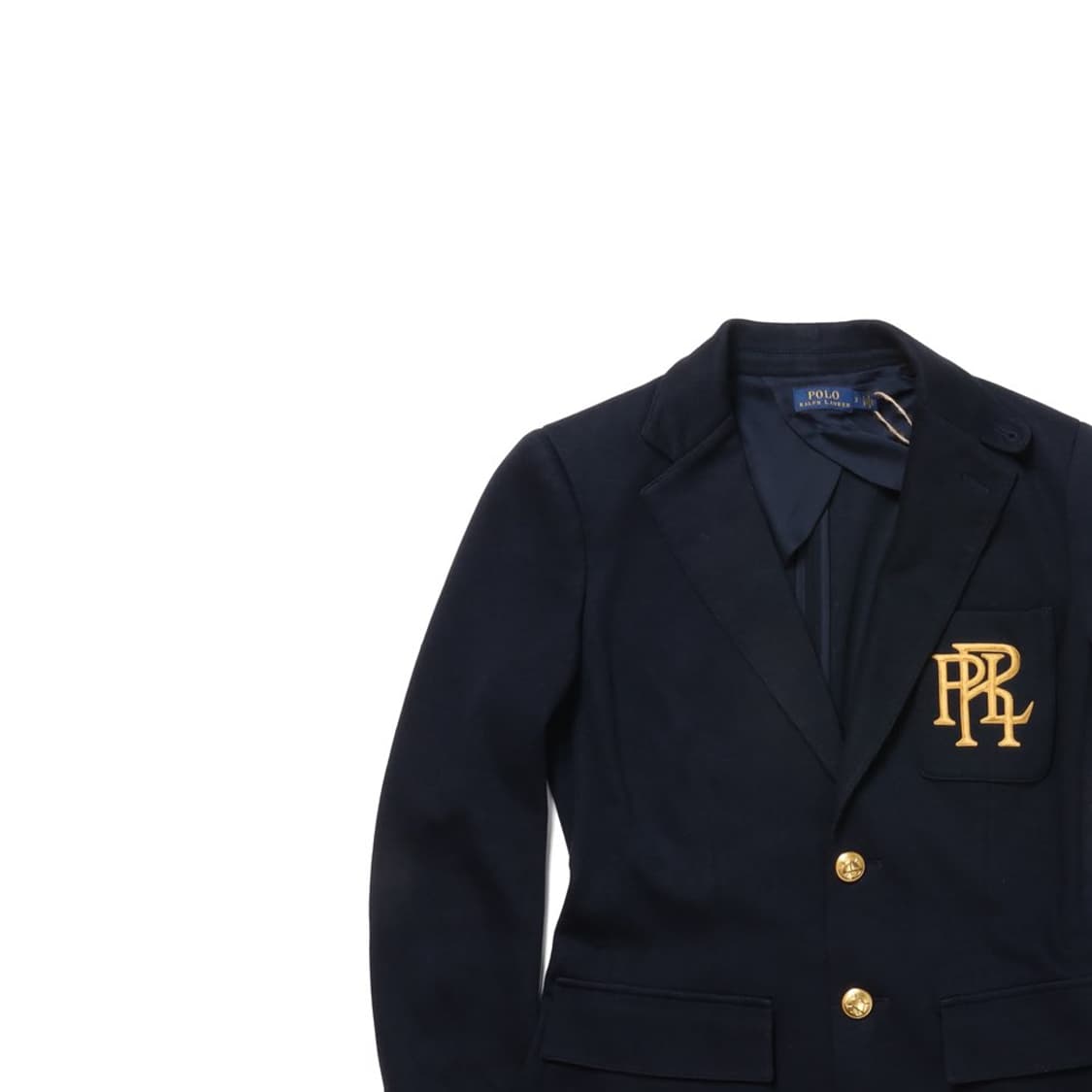 Ralph Lauren 2B Logo Embroidered Blazer 상품이미지2
