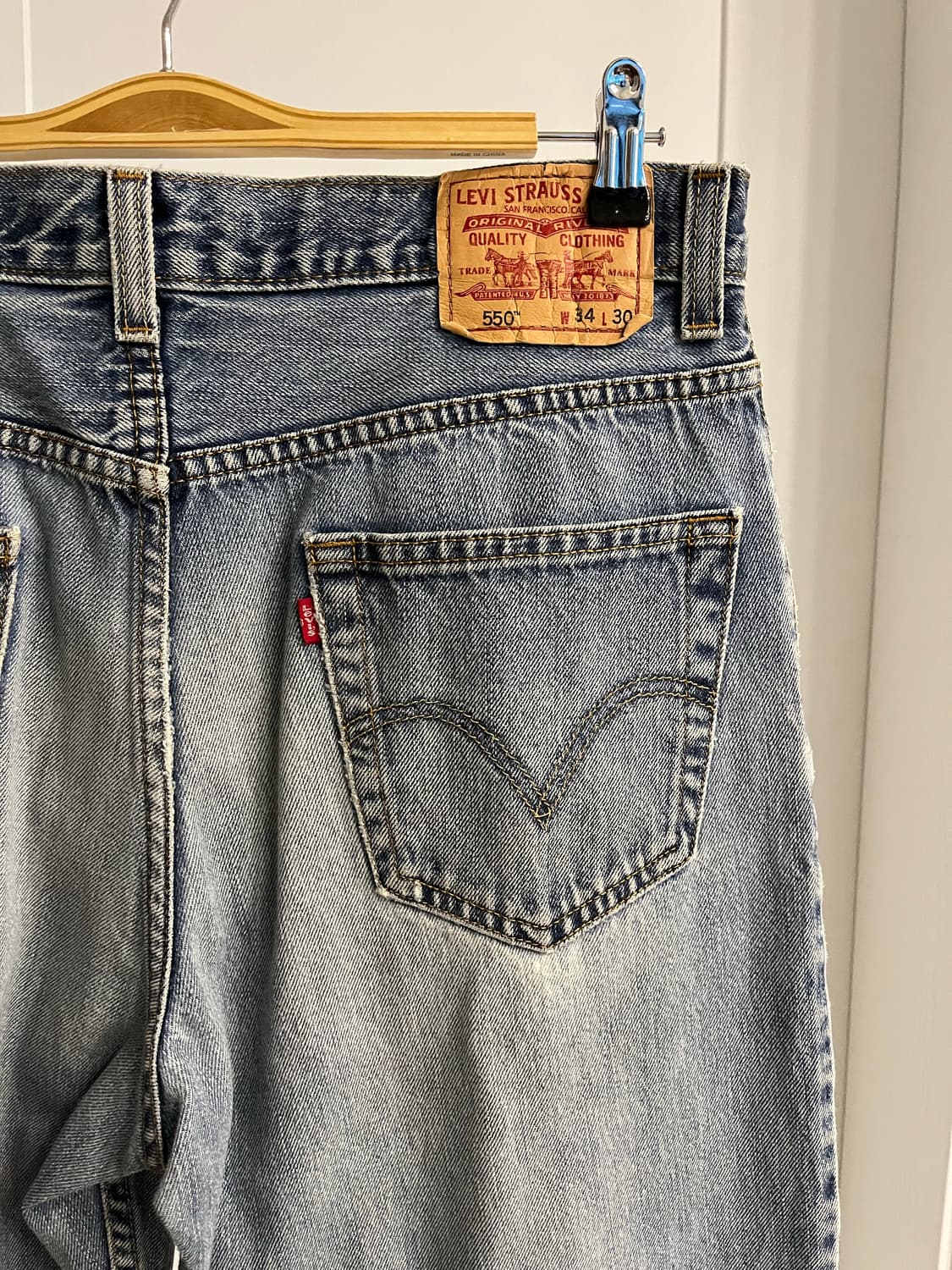 빈티지 리바이스 릴렉스핏 청바지 상품이미지5