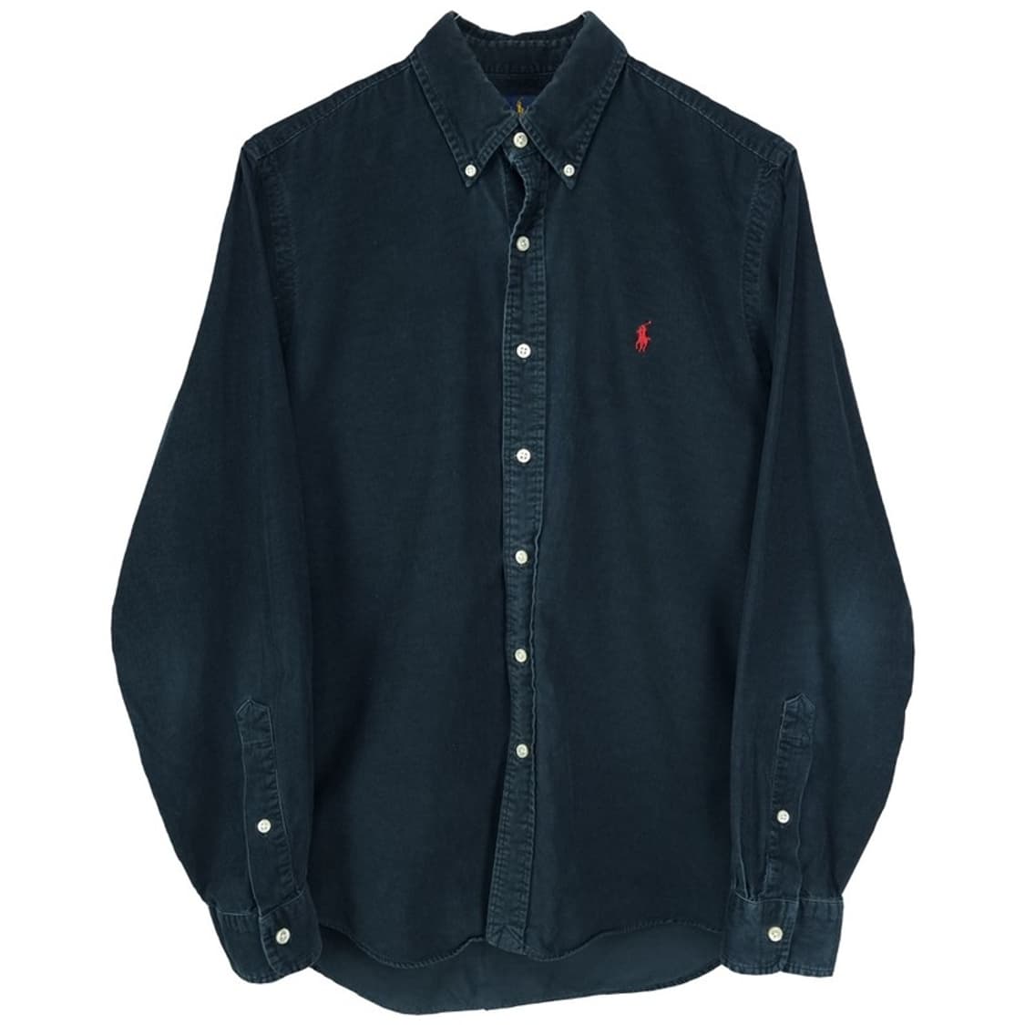 [폴로 랄프로렌] 포니 로고 자수 코듀로이 골덴 셔츠 네이비 M19105 상품이미지2
