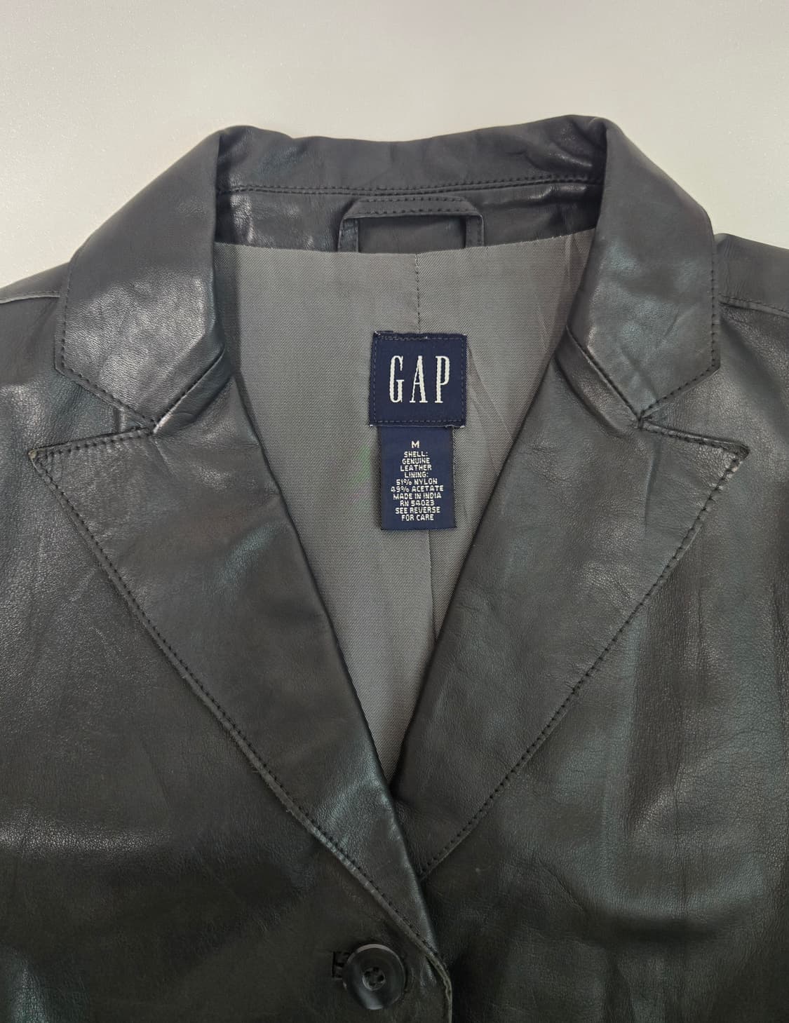 GAP 갭 소가죽 자켓 레더자켓 블레이저 상품이미지8