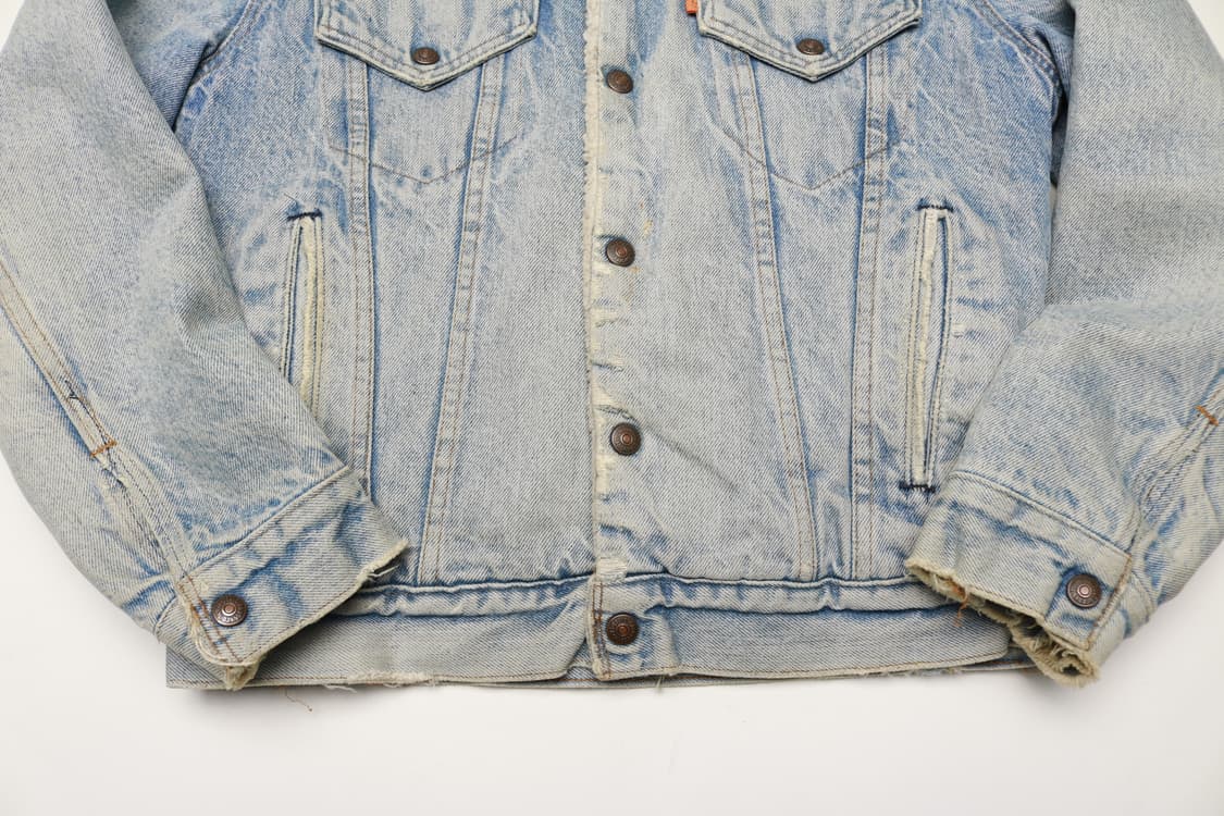 [S] 70's USA 리바이스 쉐르파 데님자켓 상품이미지2