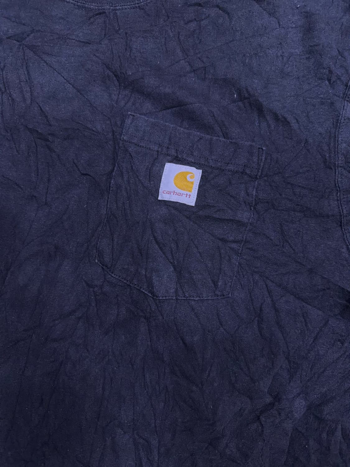 칼하트 루즈핏 원포켓 반팔티 블랙 XL 톨 상품이미지3