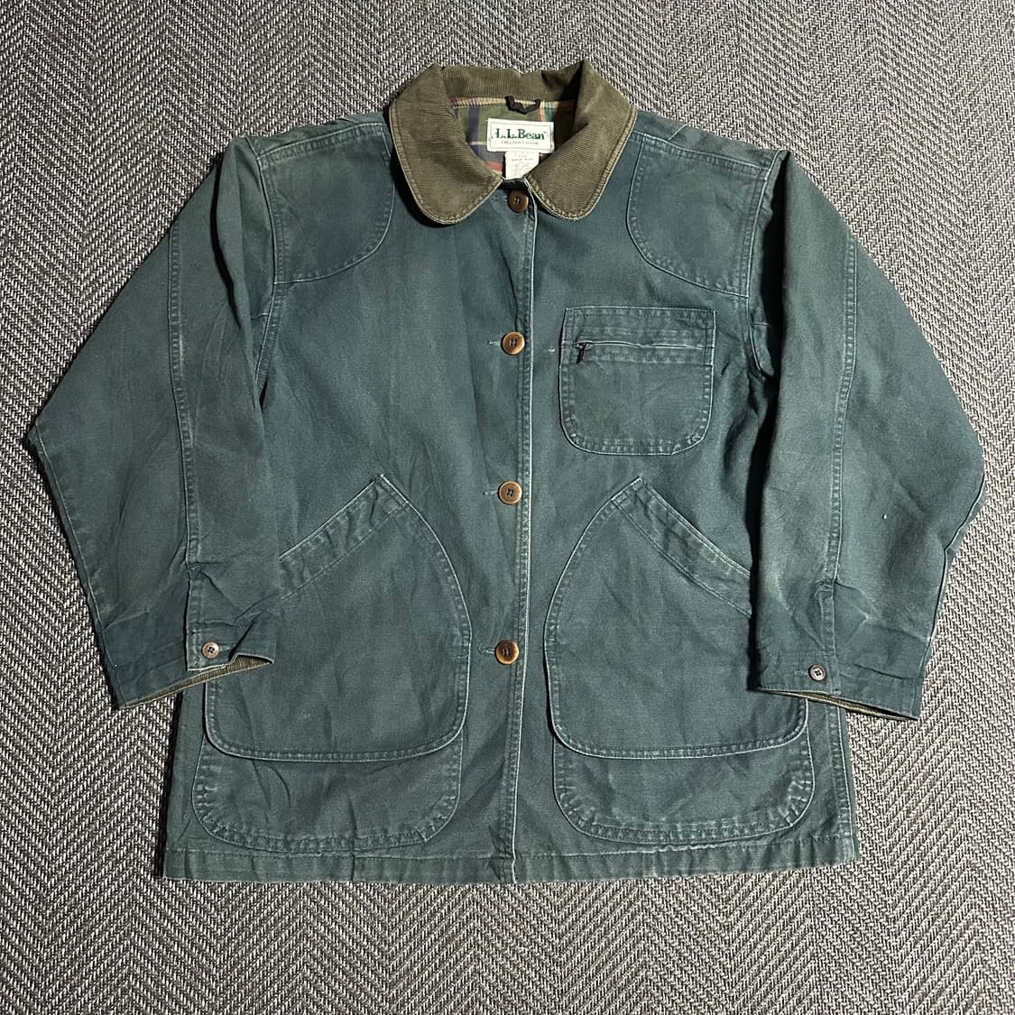 80s LLBean 모스 그린 필드 자켓 상품이미지1