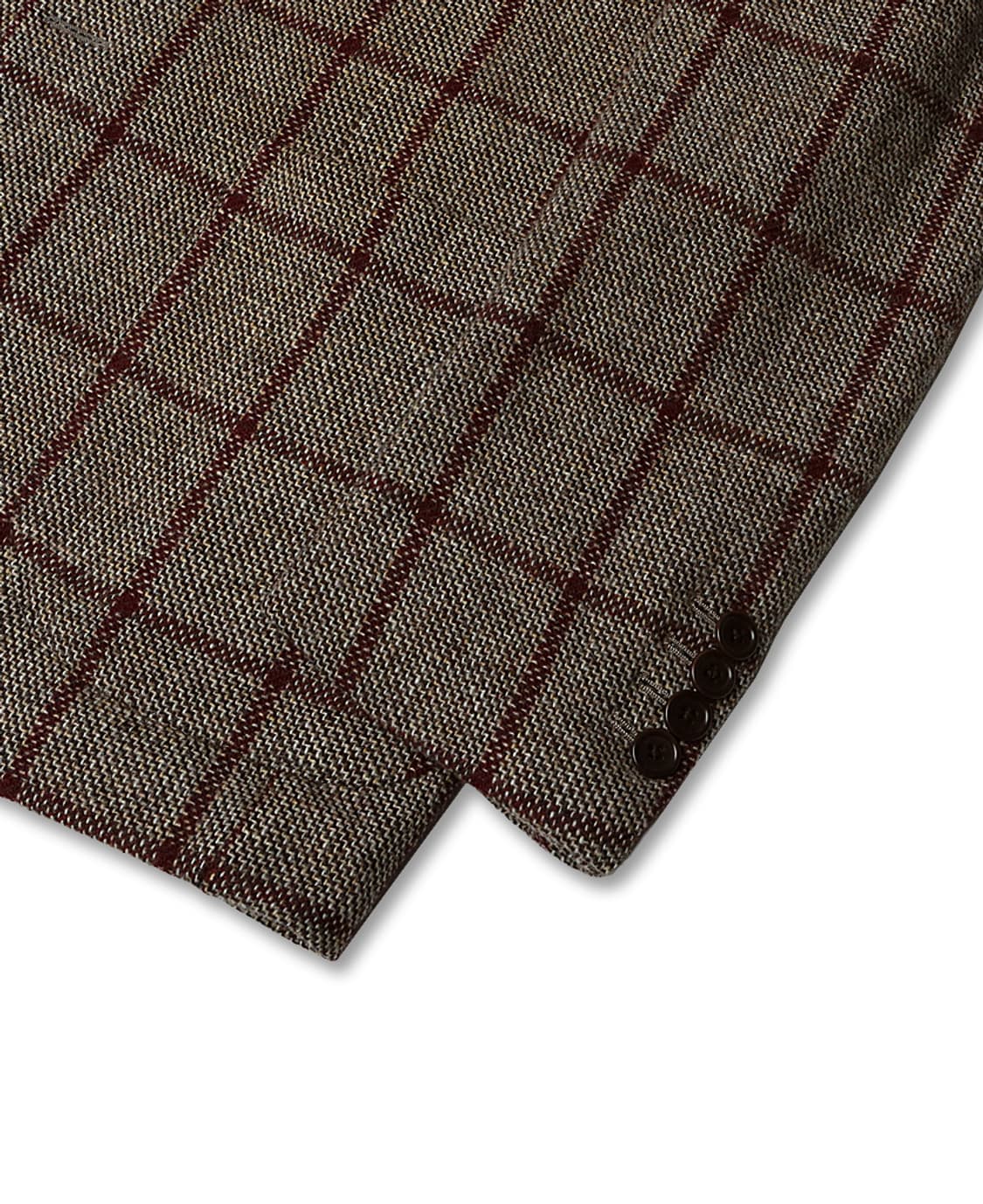 드 페트릴로 [De Petrillo] 나폴리 전통 핸드메이드 체크 자켓 상품이미지4