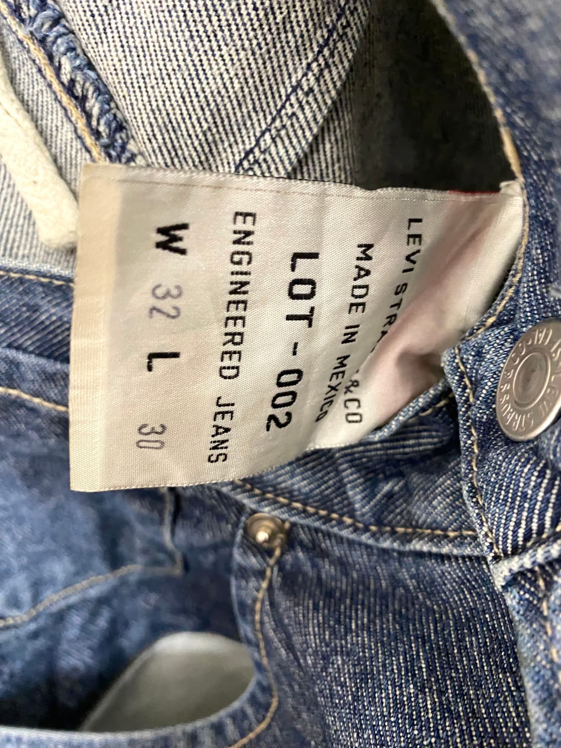 00's LEVI'S engineered jeans 초창기 엔지니어드진 상품이미지9