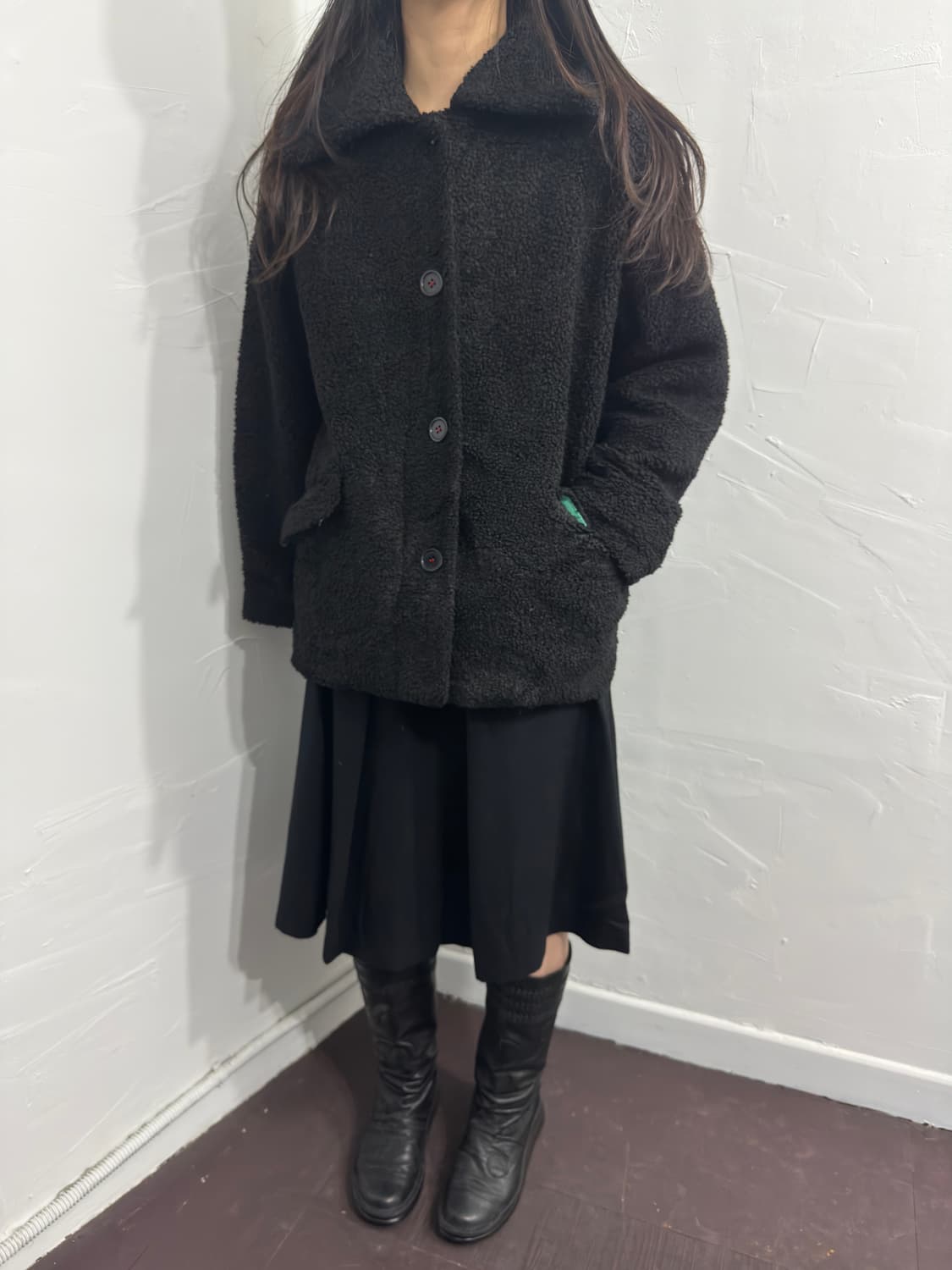 person’s fleece jacket 상품이미지3