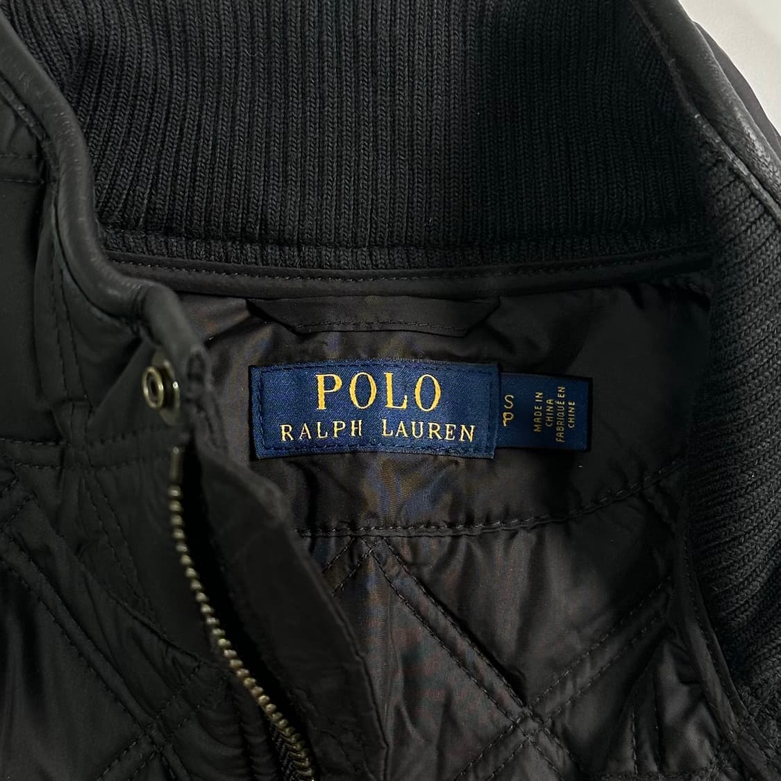 폴로 랄프로렌 우먼스 블랙 퀼팅 베스트 상품이미지8