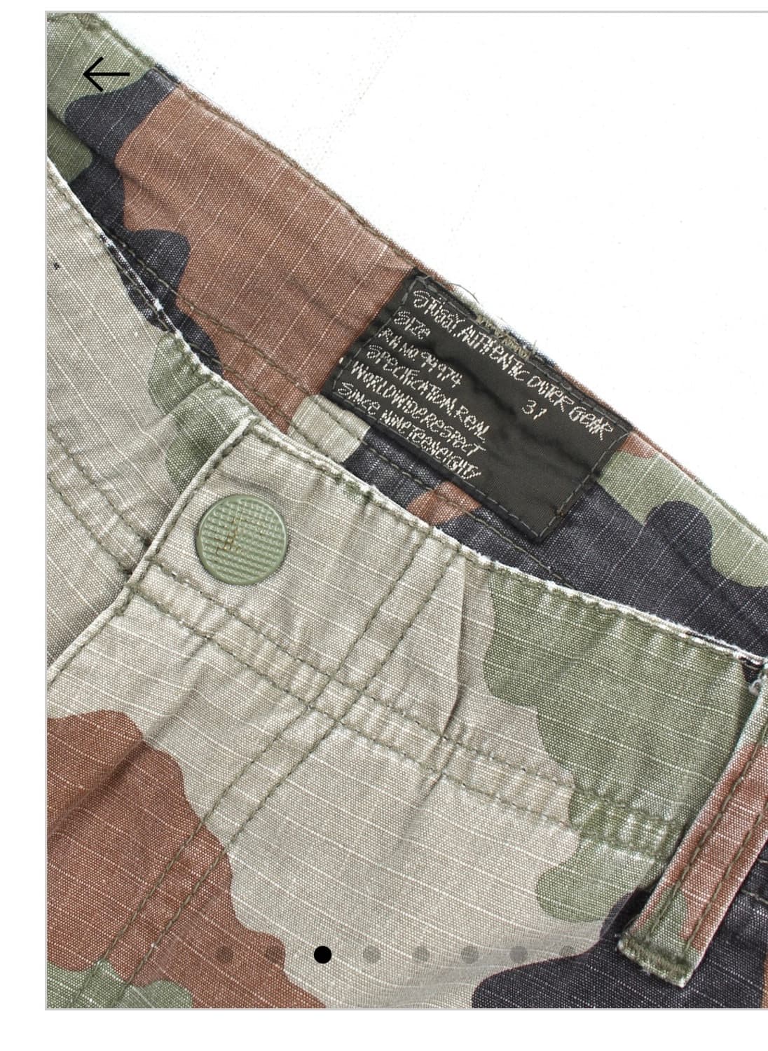 00s stussy authentic gear camouflage 상품이미지3