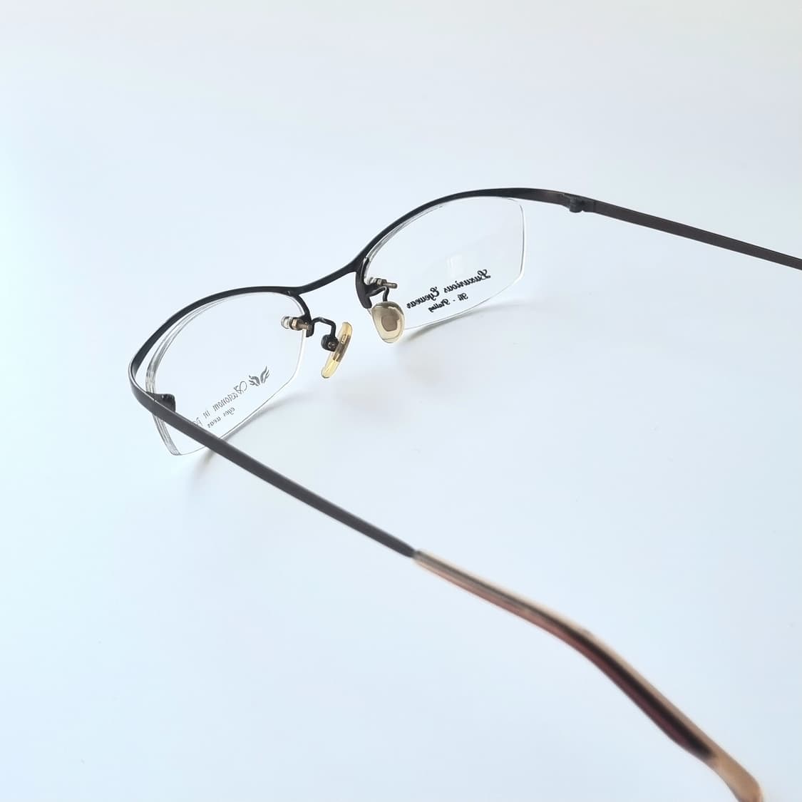 데드스탁 레트로 반무테st 포인트무테 안경테  587 상품이미지4