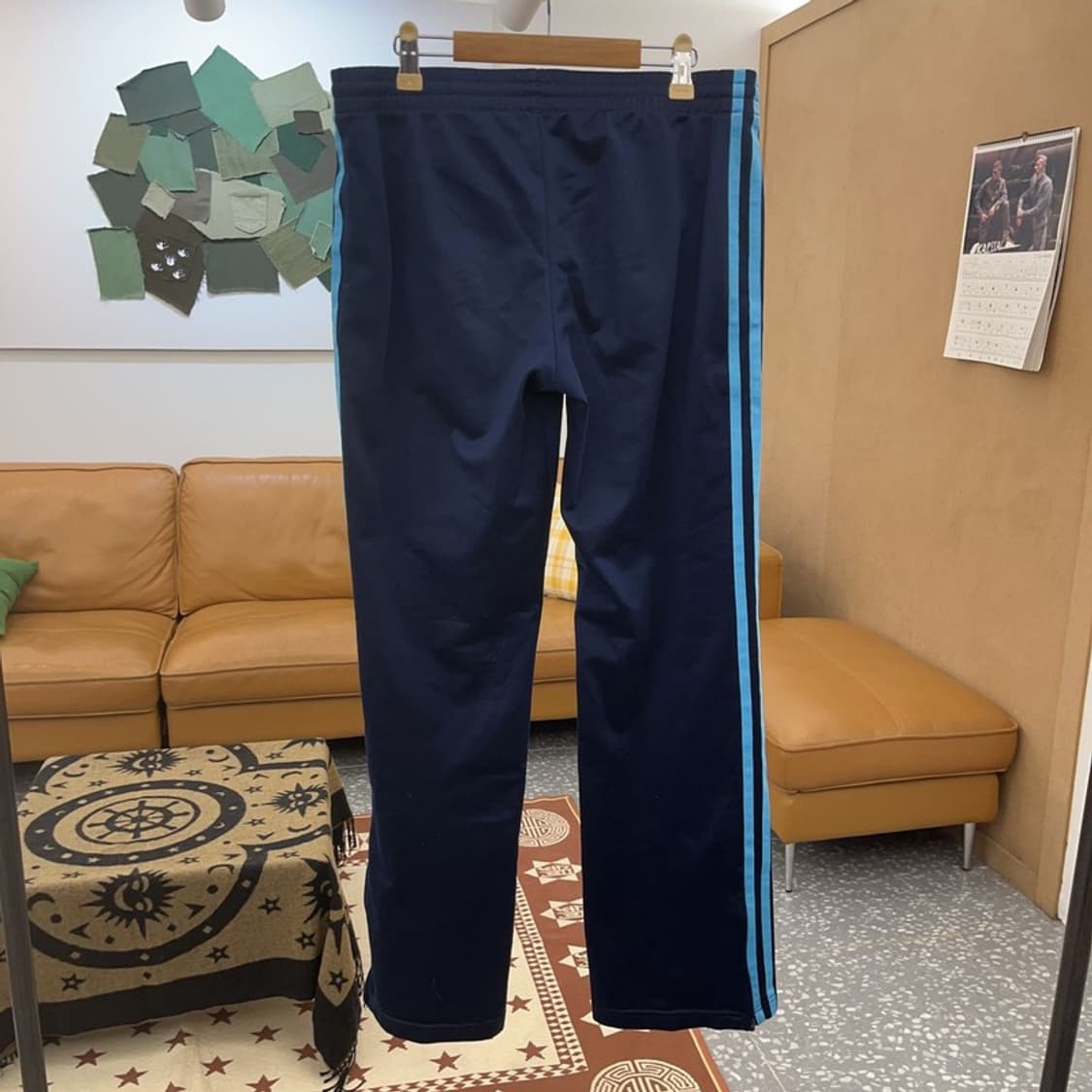 아디다스 Y2K 대장급 파이어버드 네이비하늘 트랙팬츠 90 C08754 상품이미지4