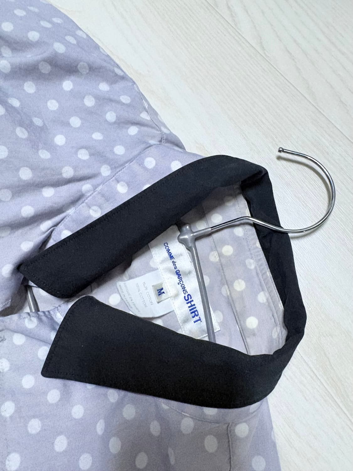 꼼데가르송 프린팅 셔츠 M 상품이미지4