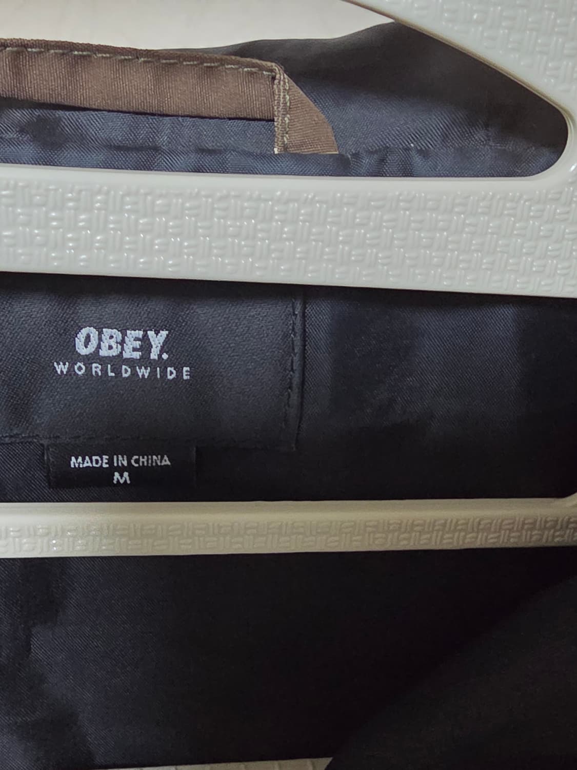 OBEY 오베이 카모 후드 코치 자켓 m  상품이미지6