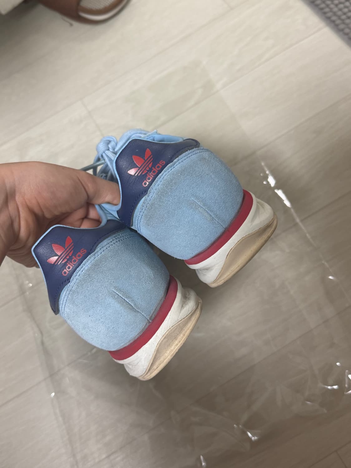 아디다스 SL 72 RS 라이트 블루 다크 블루 245 상품이미지5