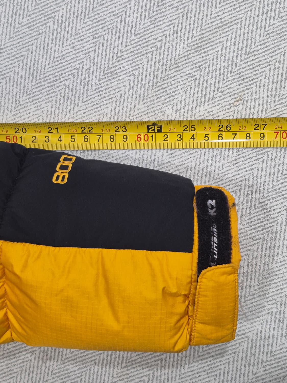 K2 프랑스구스다운 800필파워 윈드스토퍼 빵빵한 패딩 남성 105사이즈 상품이미지9